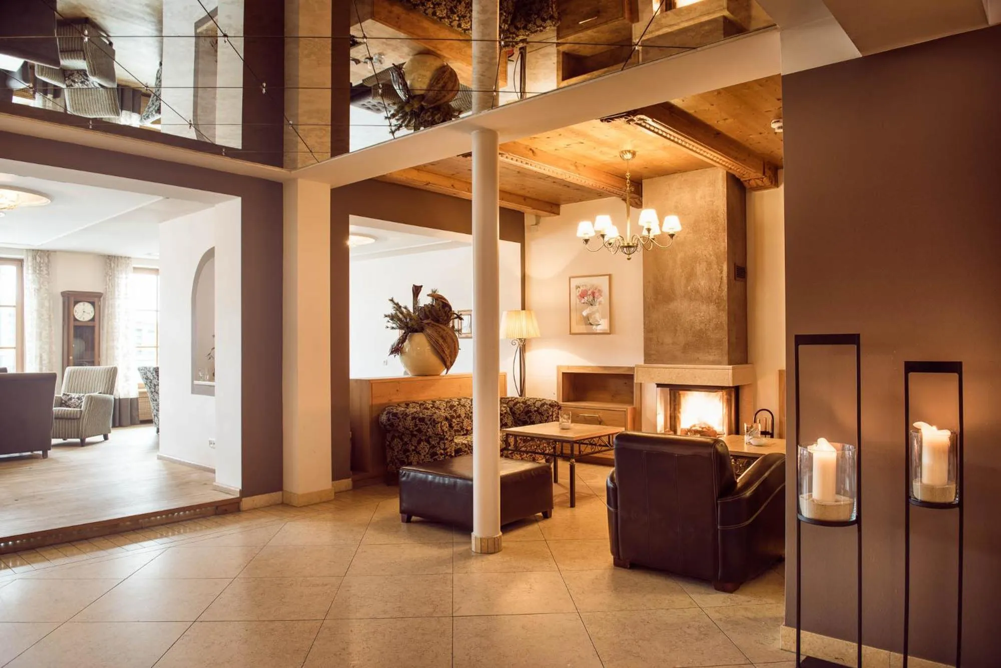 Lobby or reception in Übergossene Alm Resort