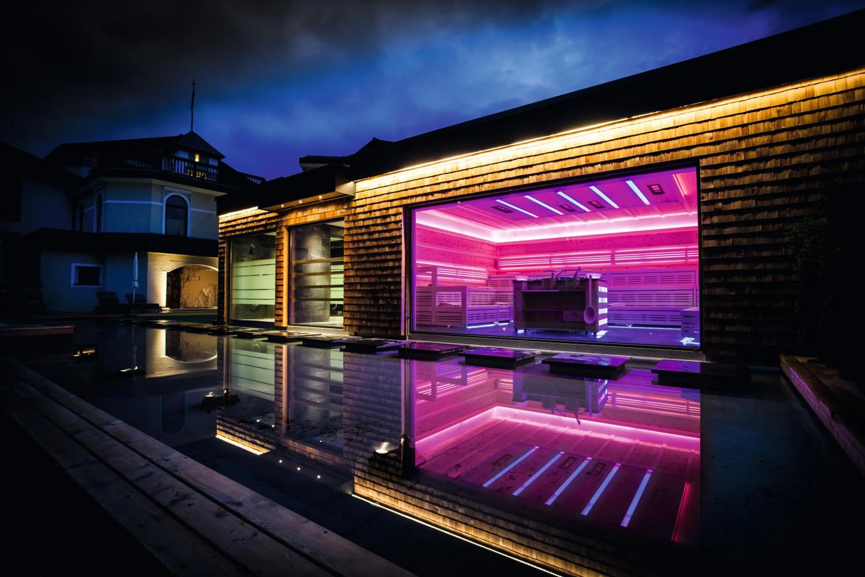 Sauna in Übergossene Alm Resort