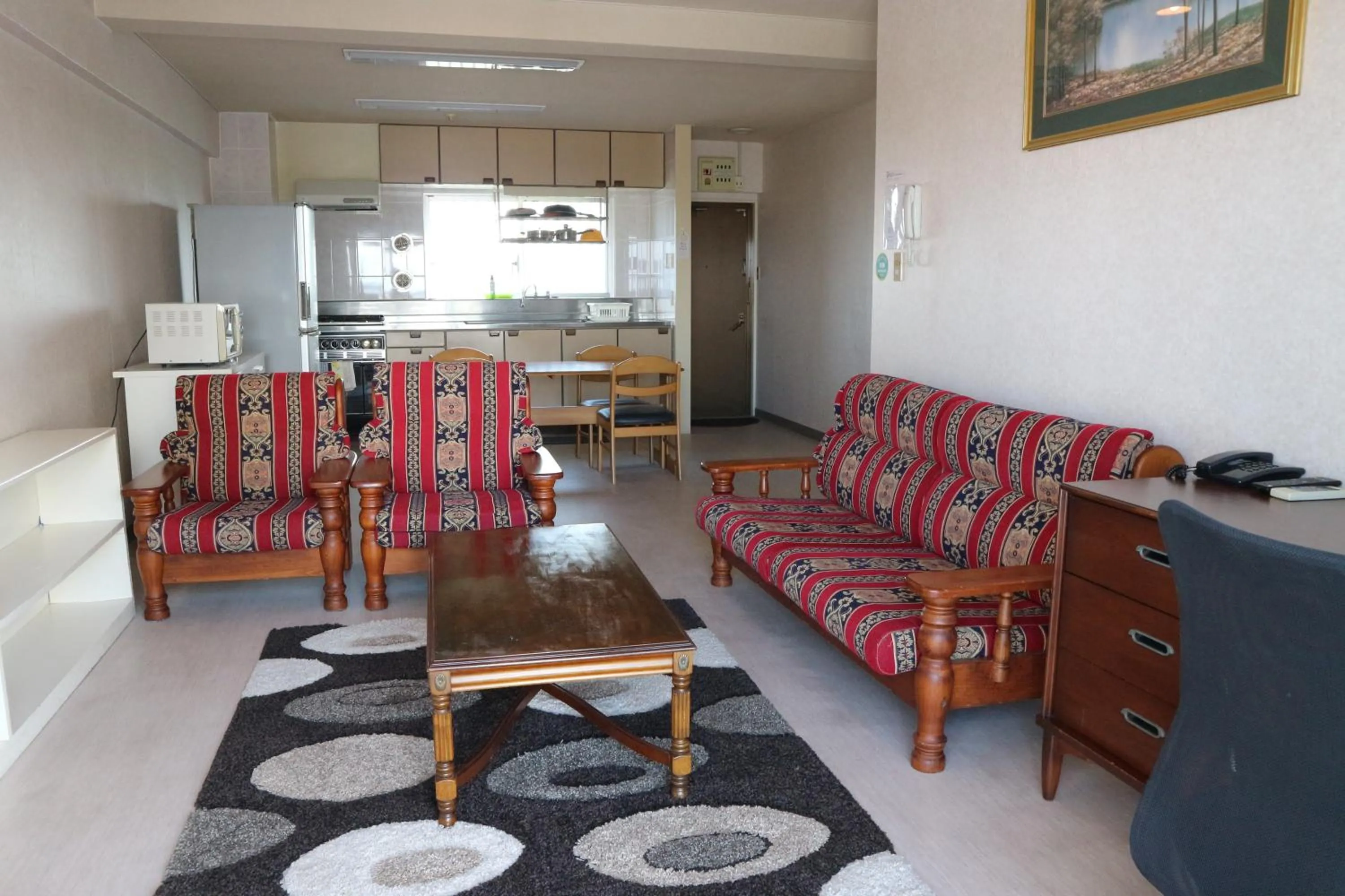 Living room in Eagle Lodge