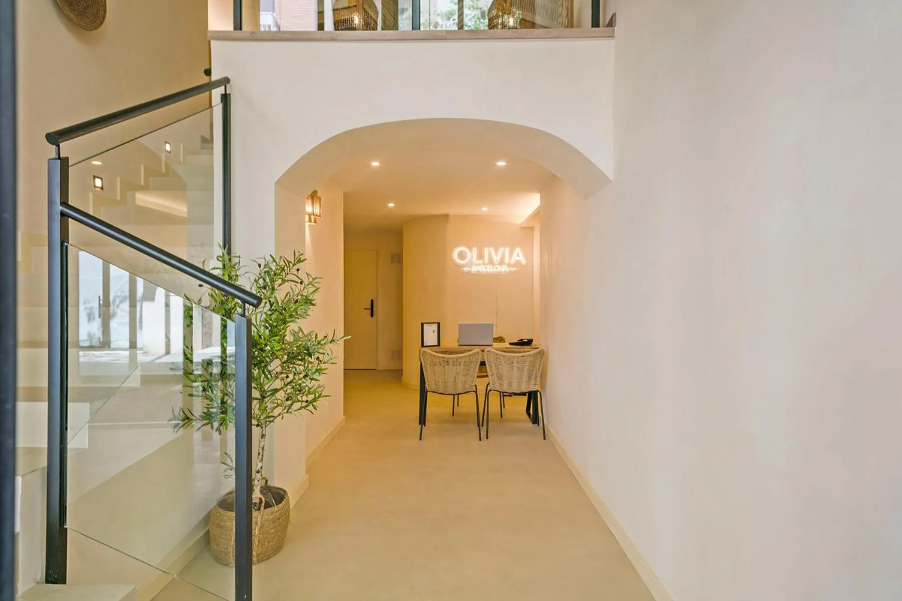 Lobby or reception in Olivia Barcelona