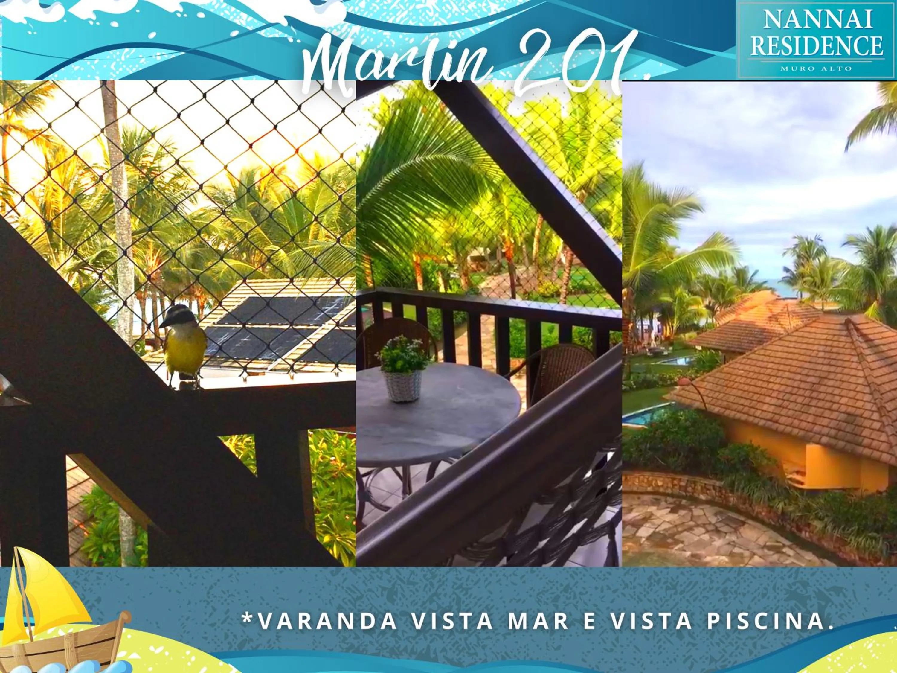 Balcony/Terrace in NANNAI RESIDENCE VISTA MAR Muro alto