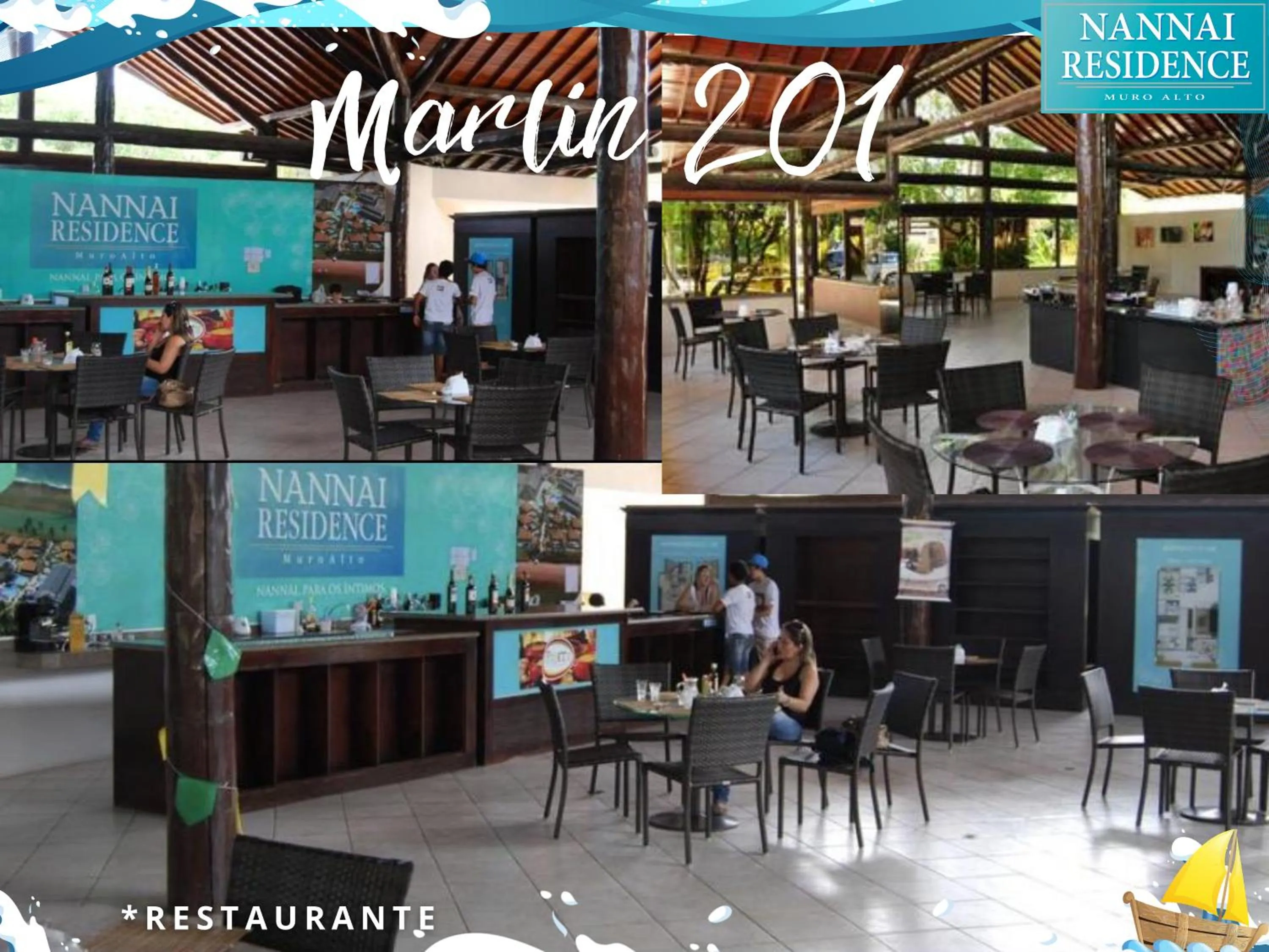 Restaurant/places to eat in NANNAI RESIDENCE VISTA MAR Muro alto