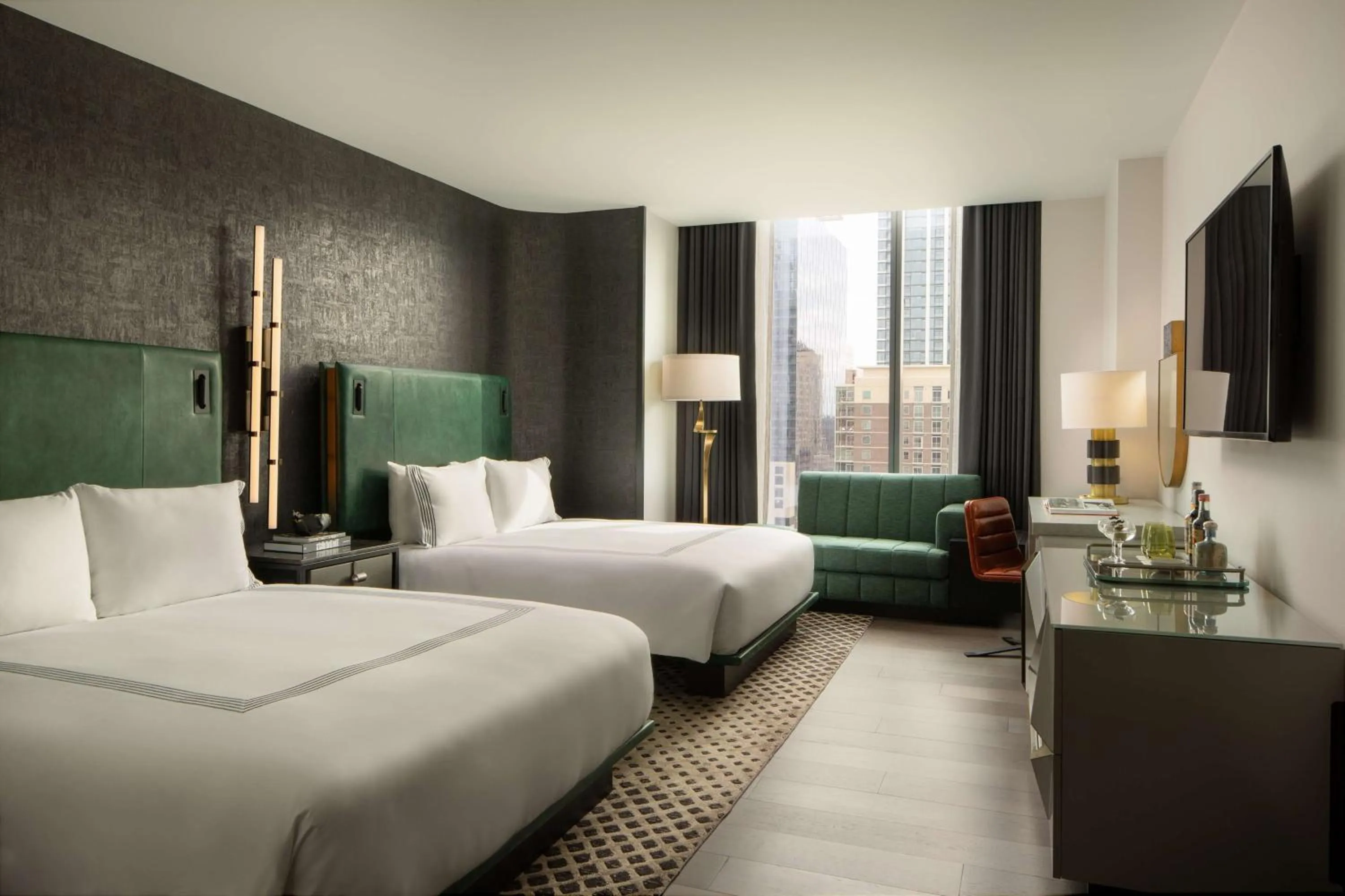 Bedroom, Bed in Thompson Austin, by Hyatt