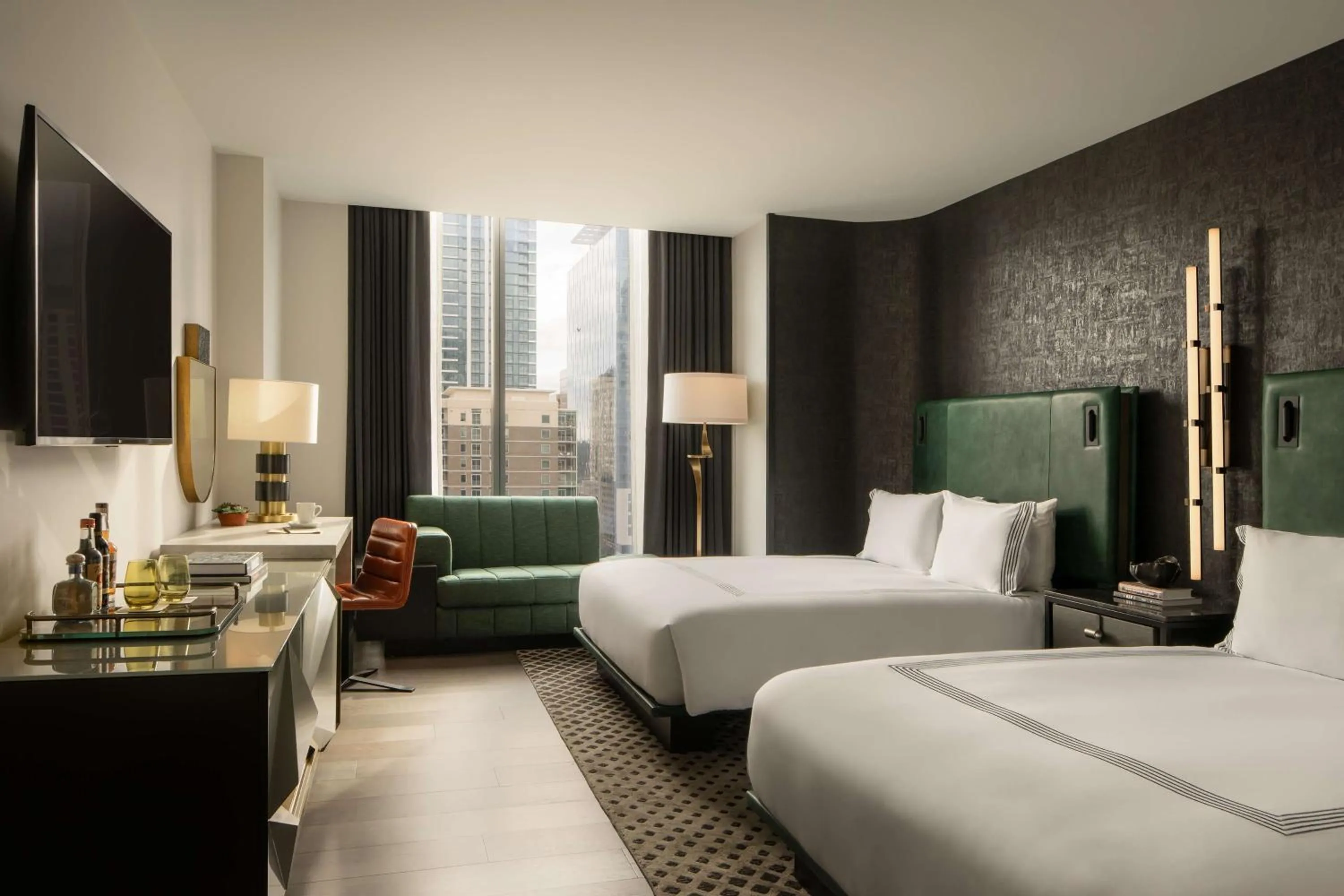 Bedroom, Bed in Thompson Austin, by Hyatt