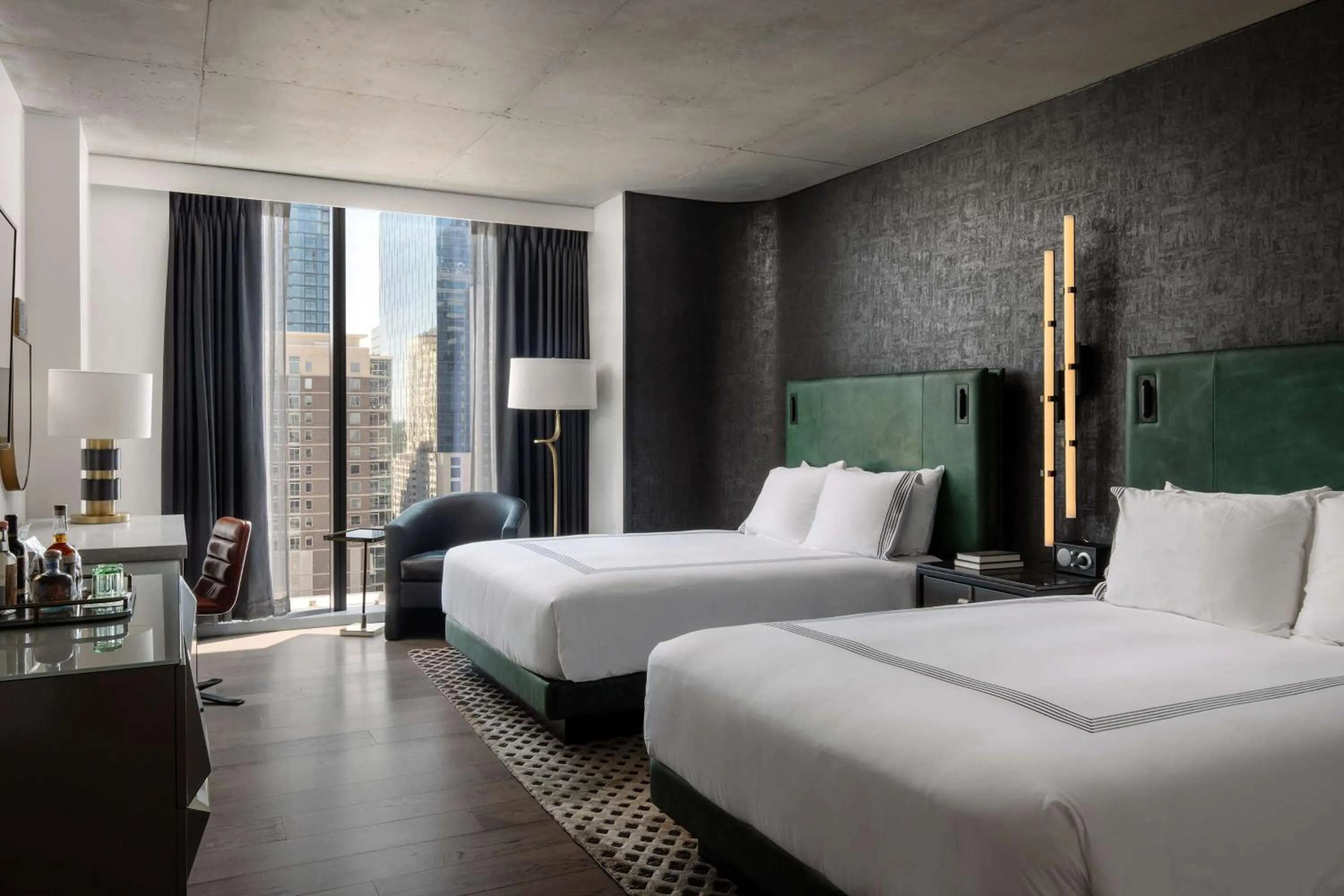 Bedroom, Bed in Thompson Austin, by Hyatt