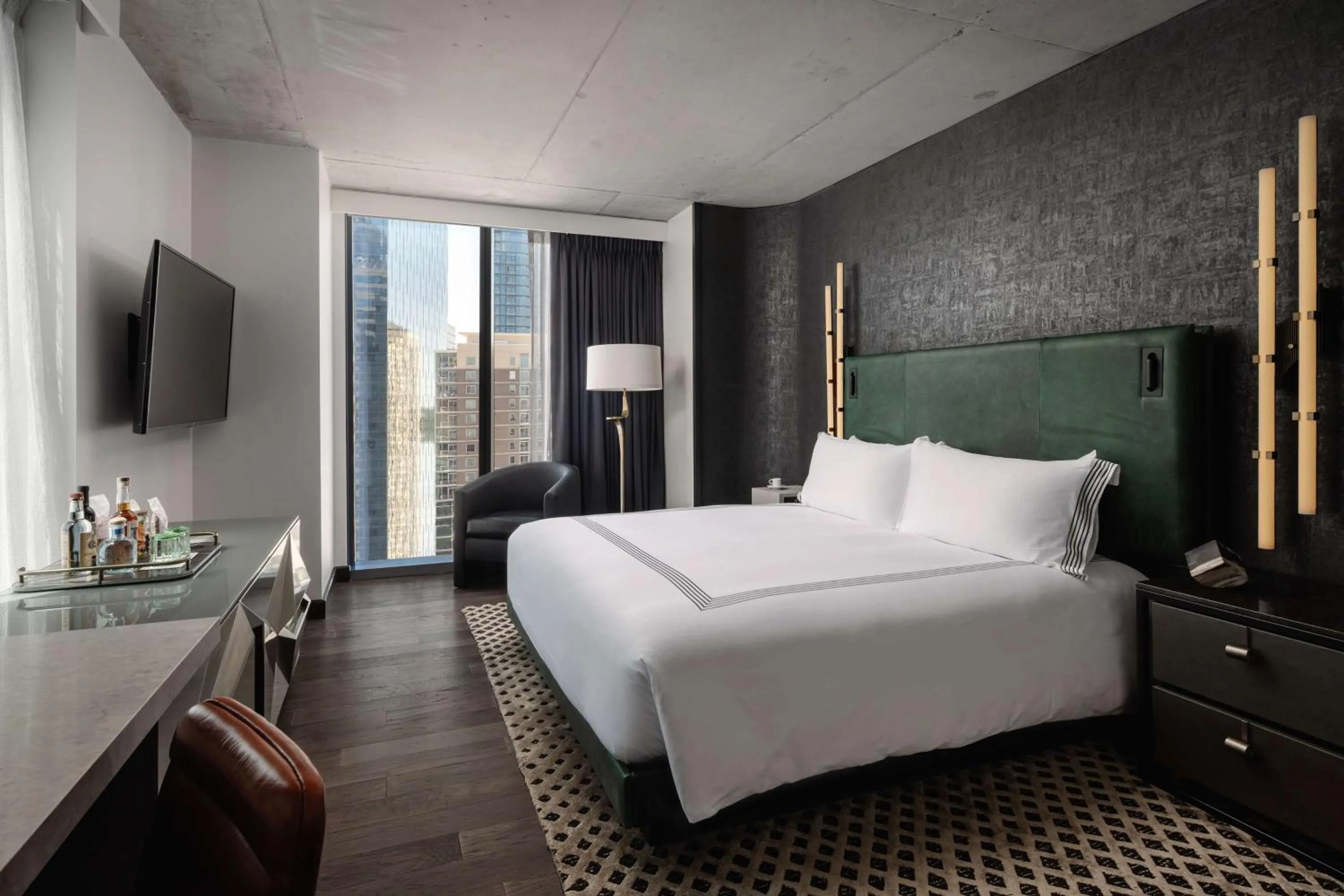 Bedroom, Bed in Thompson Austin, by Hyatt