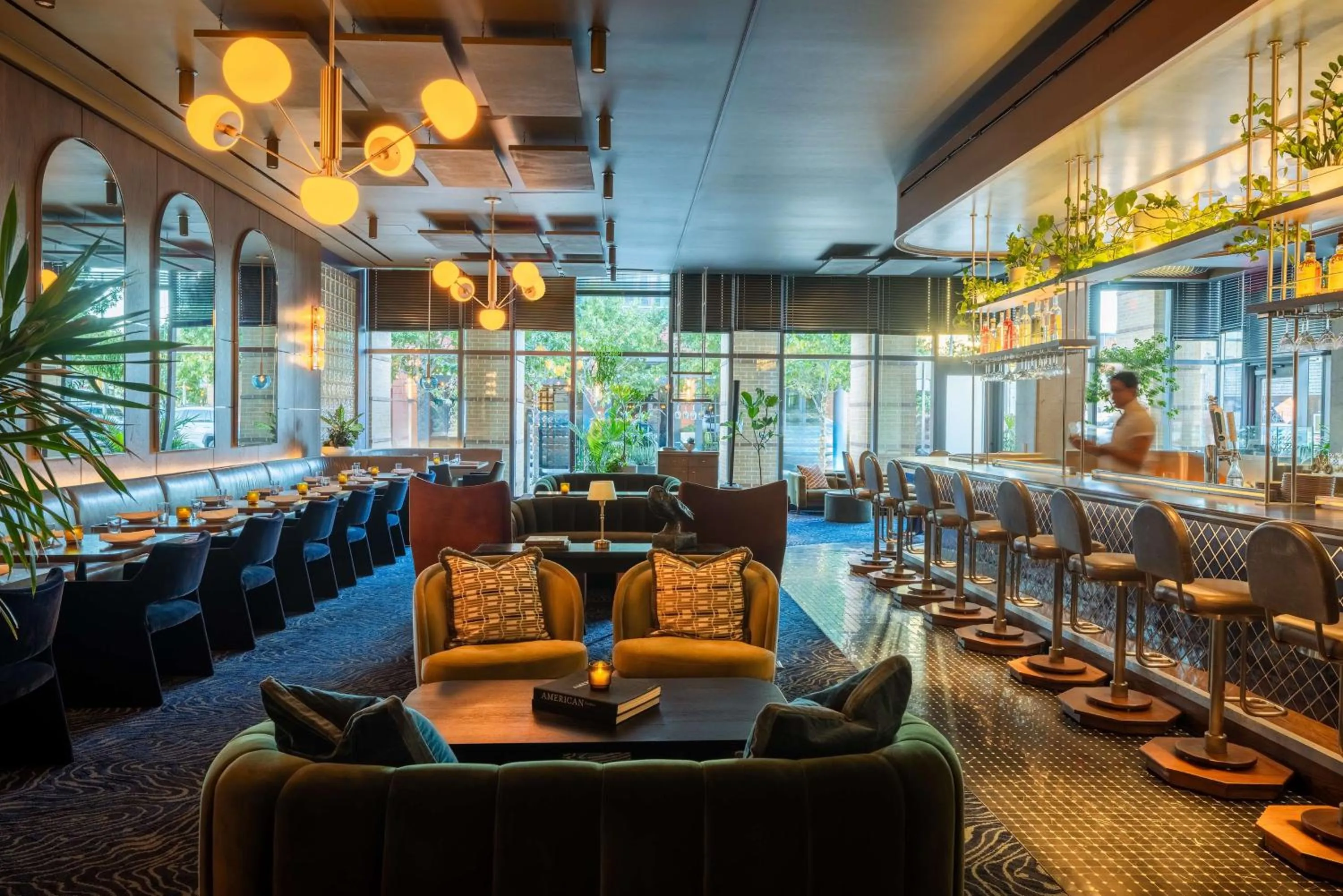Lounge or bar in Thompson Austin, by Hyatt
