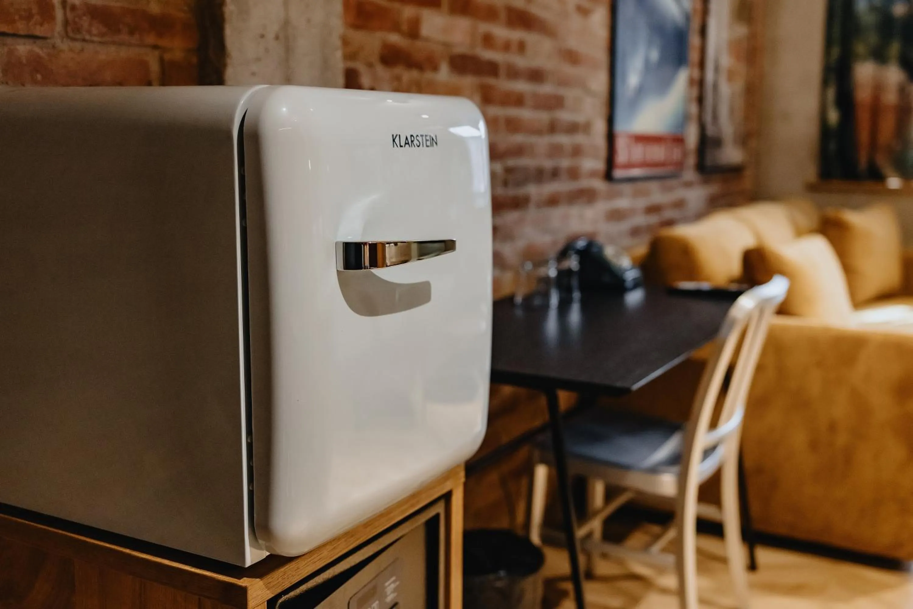 Seating area in ONE66 Hotel