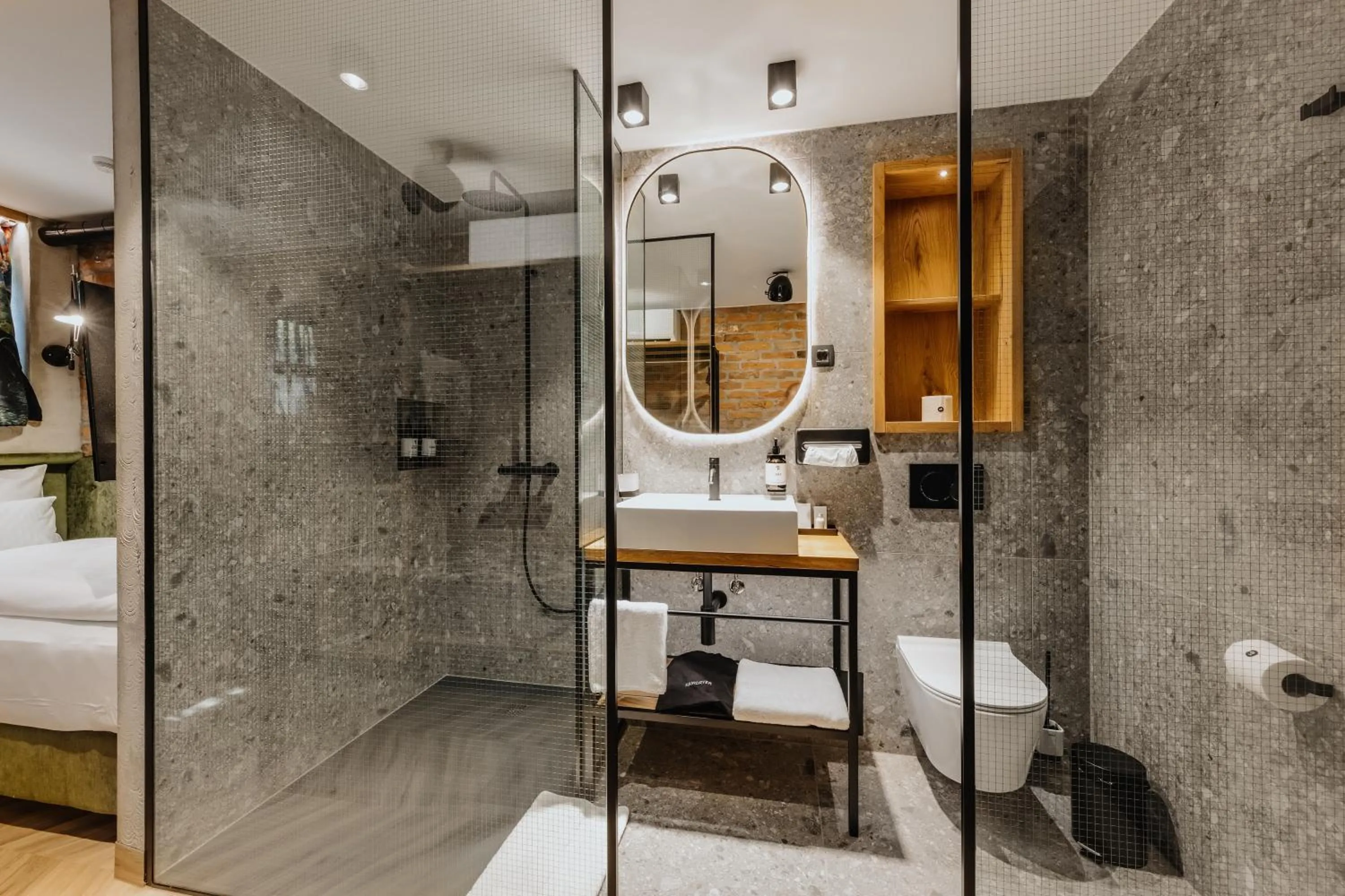 Bathroom in ONE66 Hotel