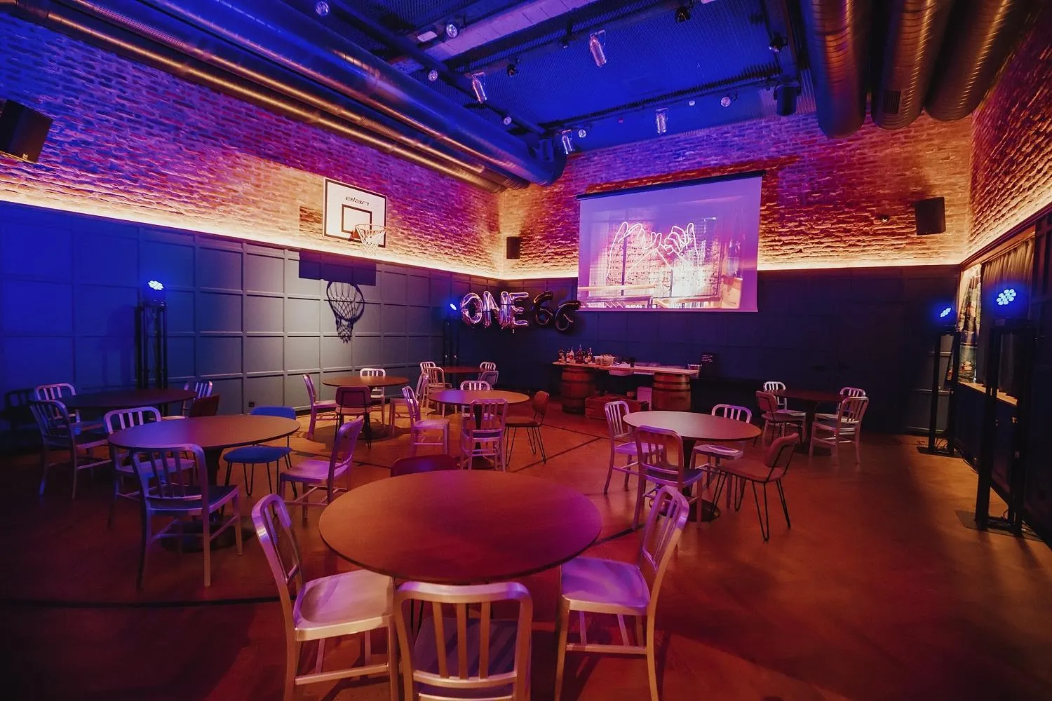 Seating area in ONE66 Hotel