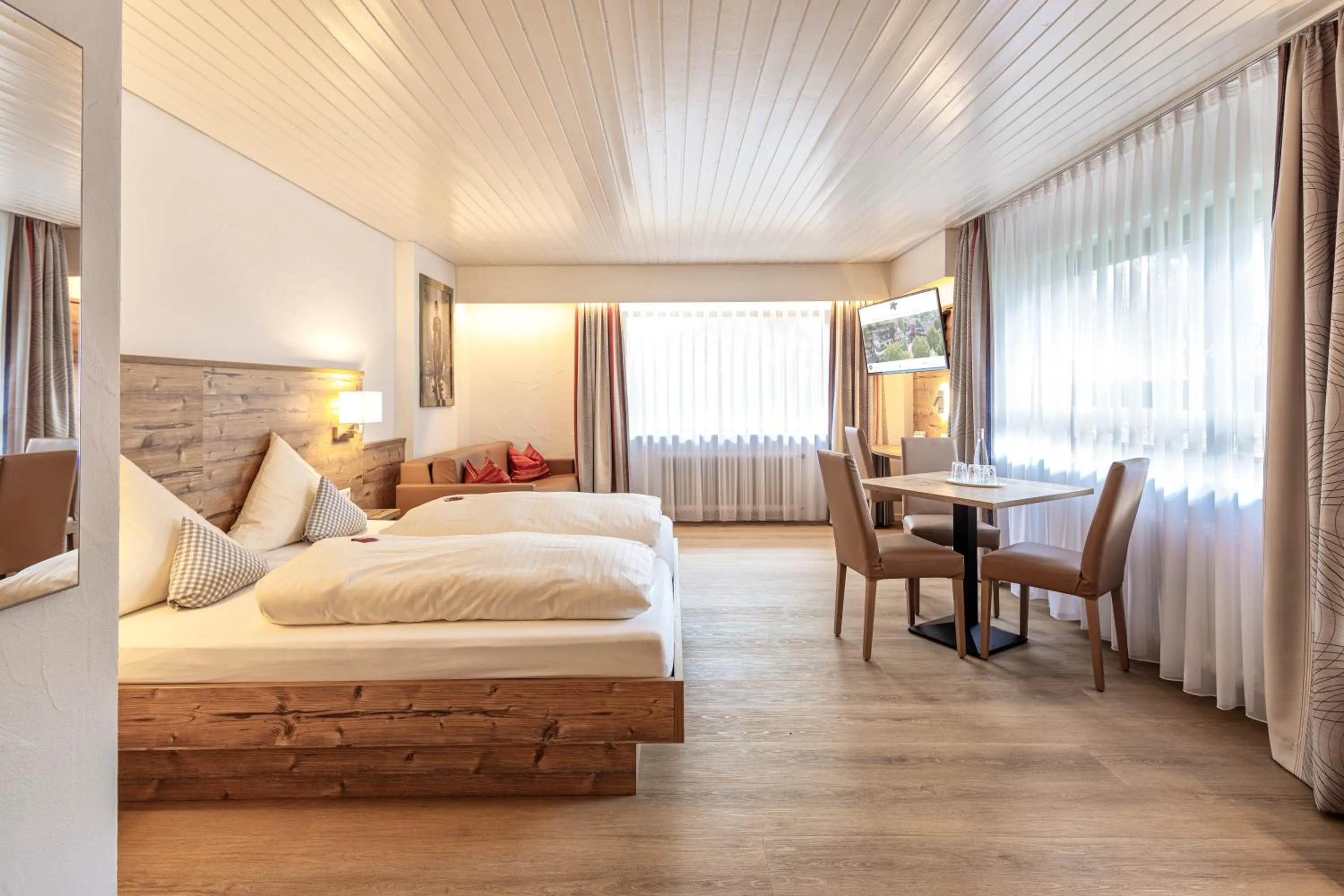 Bed in Hotel Riegeler Hof