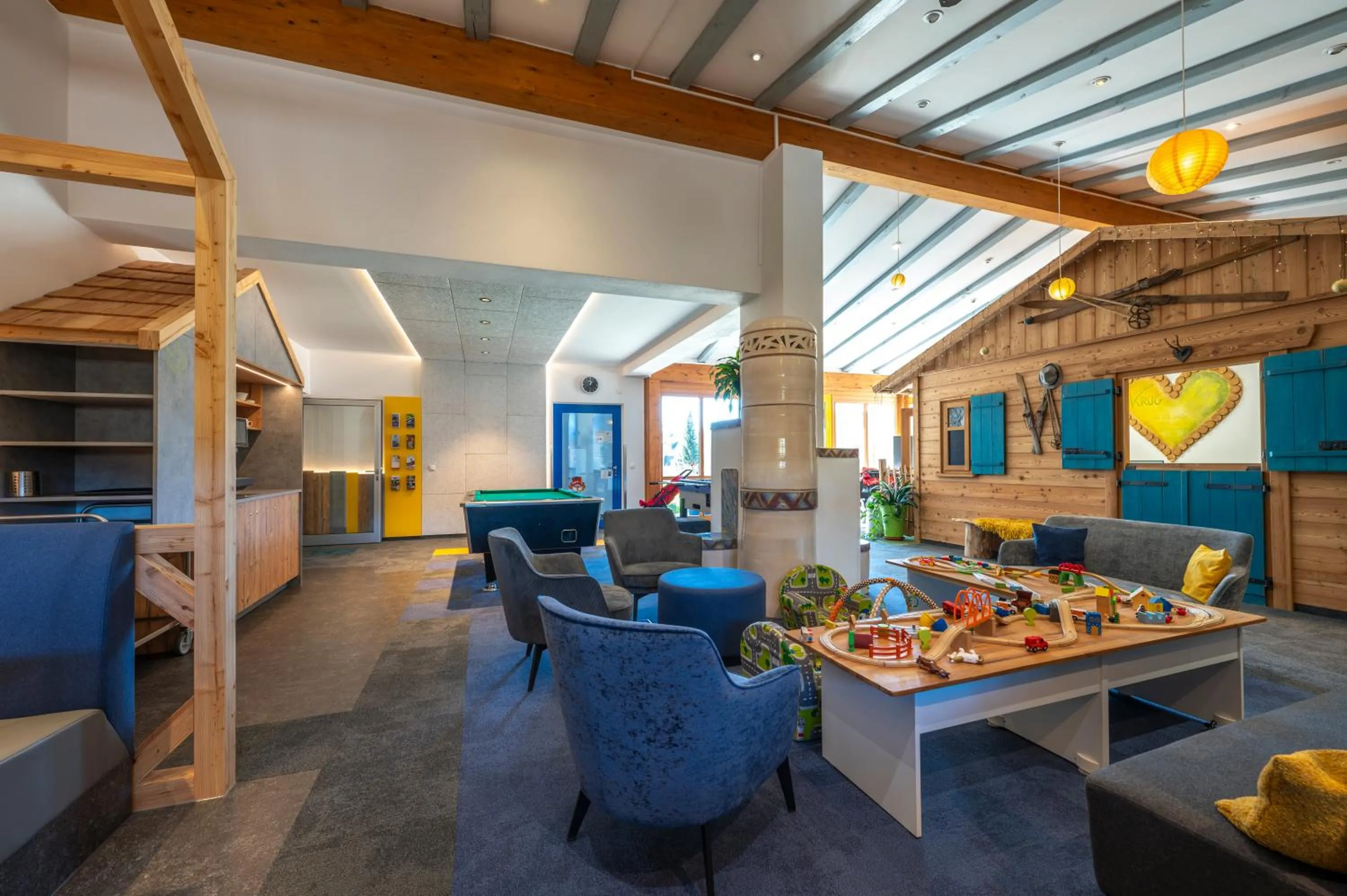 Lobby or reception in Familotel Mein Krug