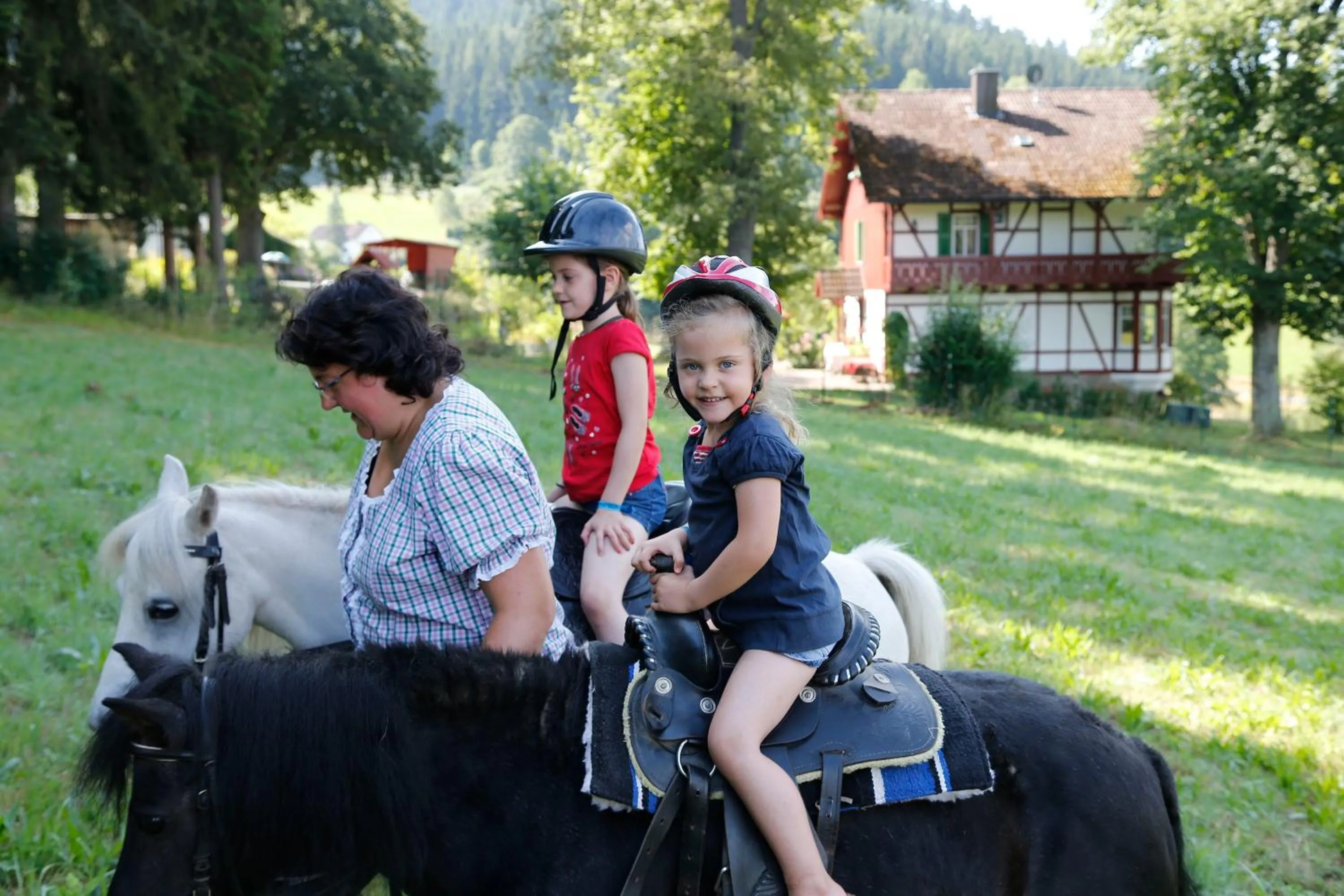 Horse-riding in Familotel Mein Krug
