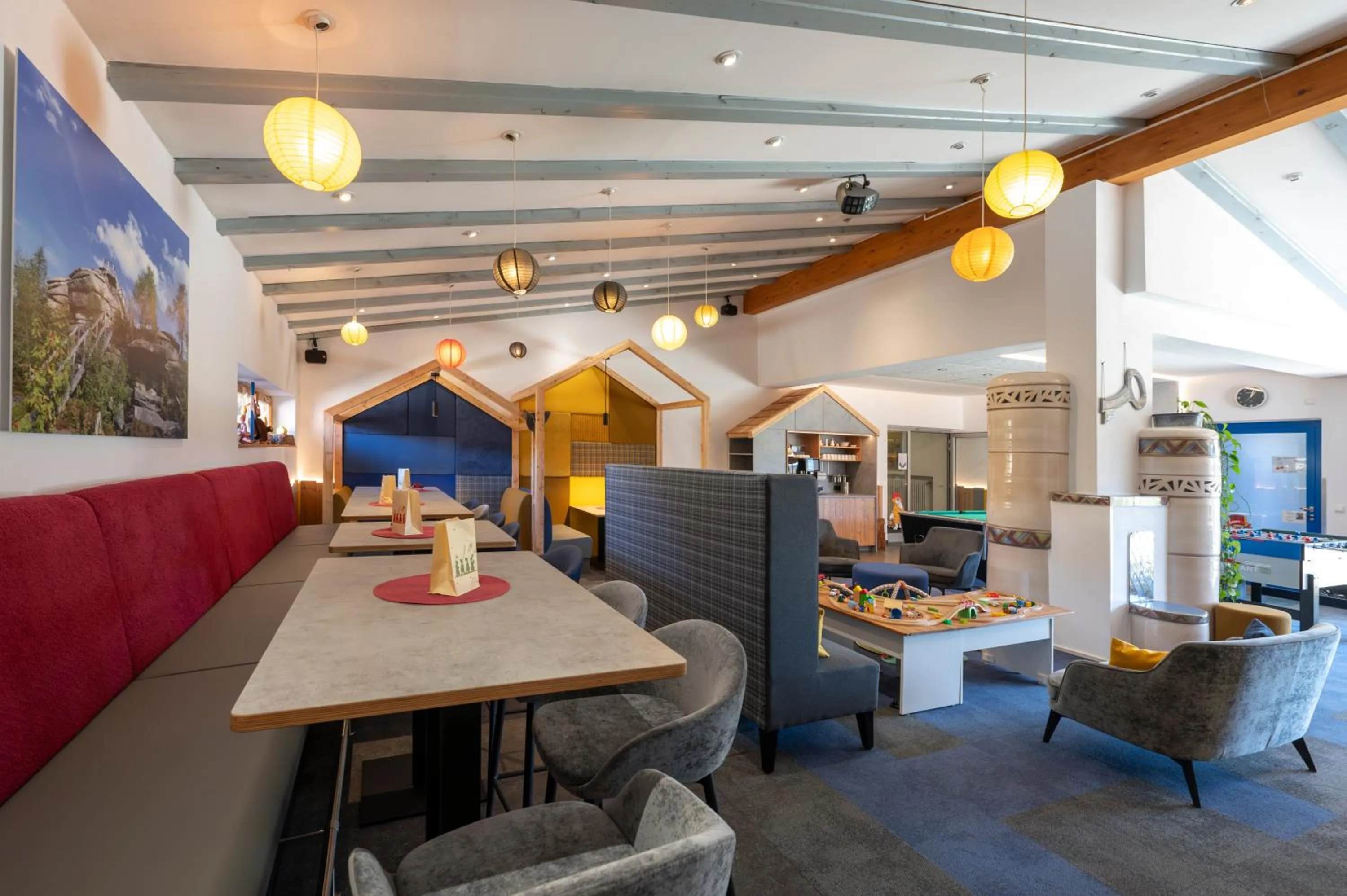 Lobby or reception in Familotel Mein Krug