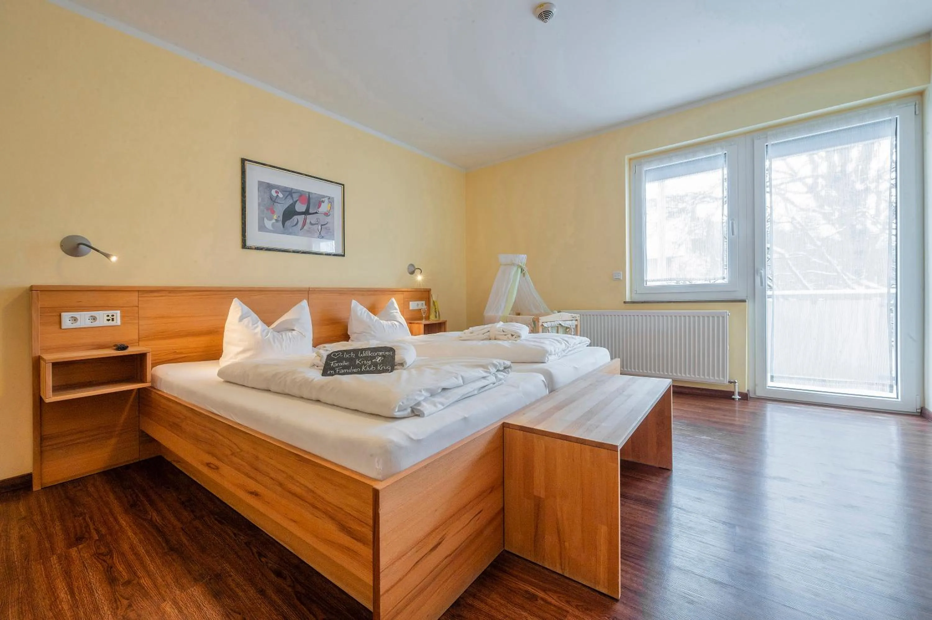 Bedroom, Bed in Familotel Mein Krug