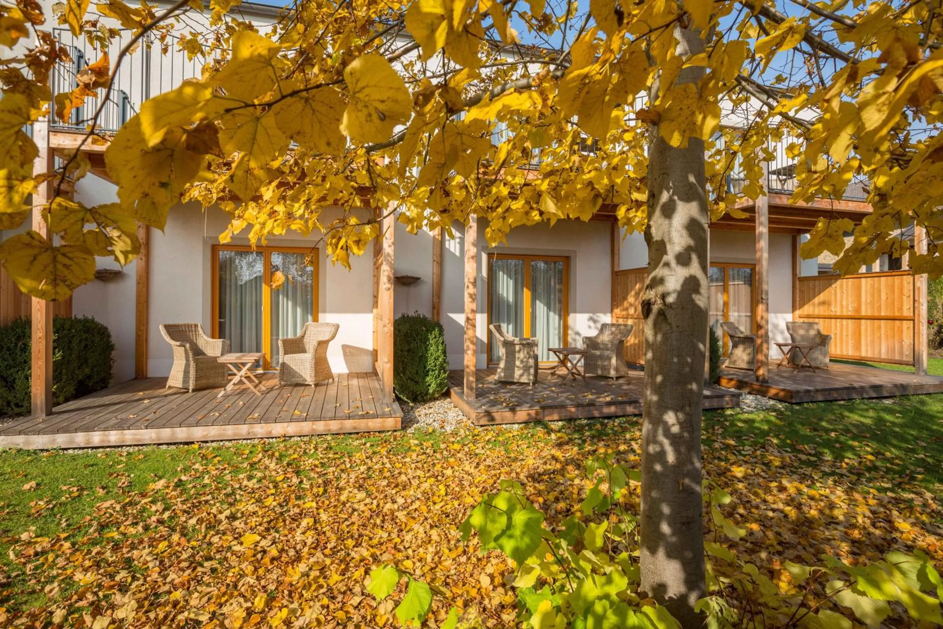 Balcony/Terrace in Garten-Hotel Ochensberger