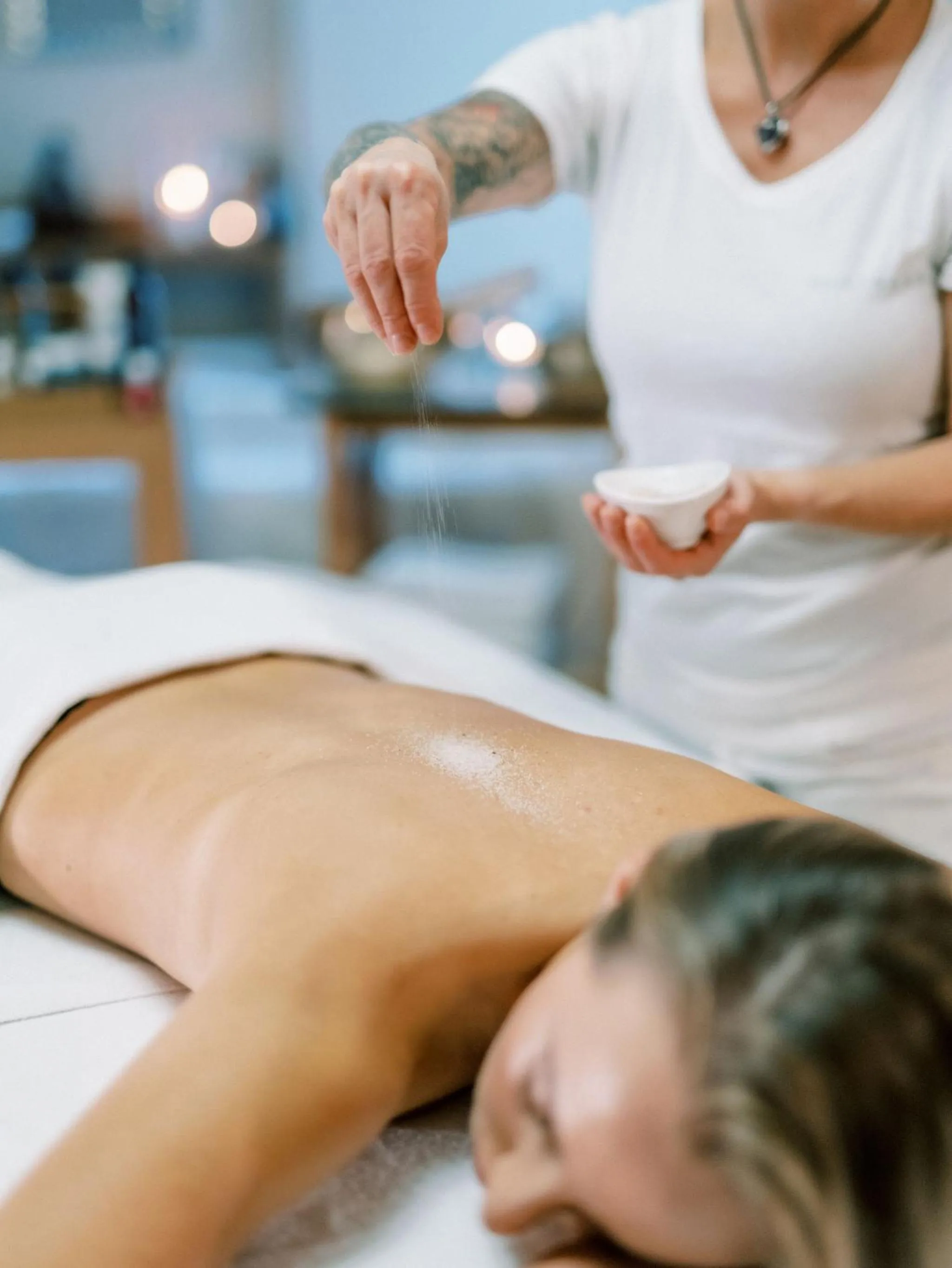 Massage in Garten-Hotel Ochensberger