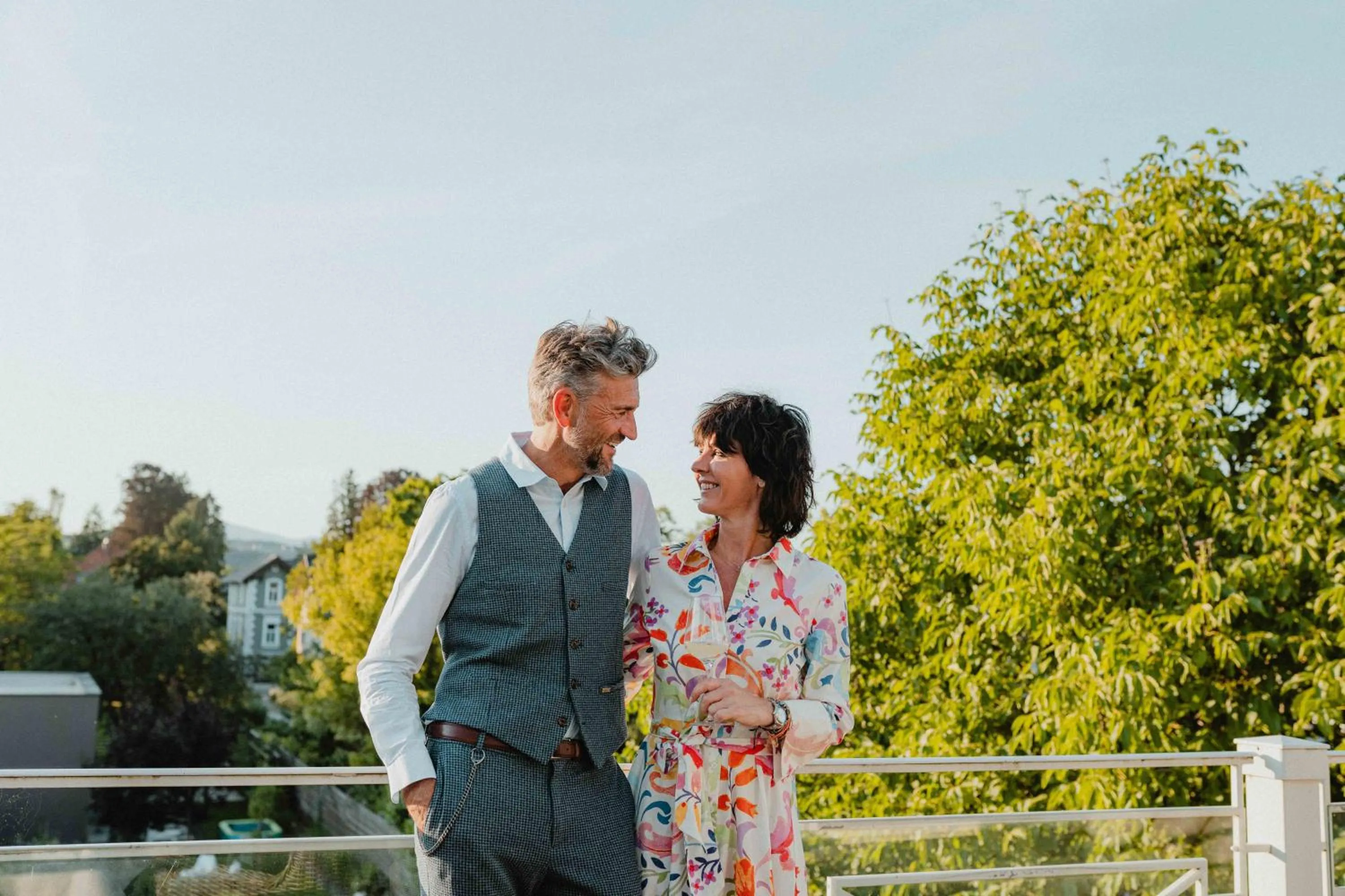 Balcony/Terrace in Garten-Hotel Ochensberger