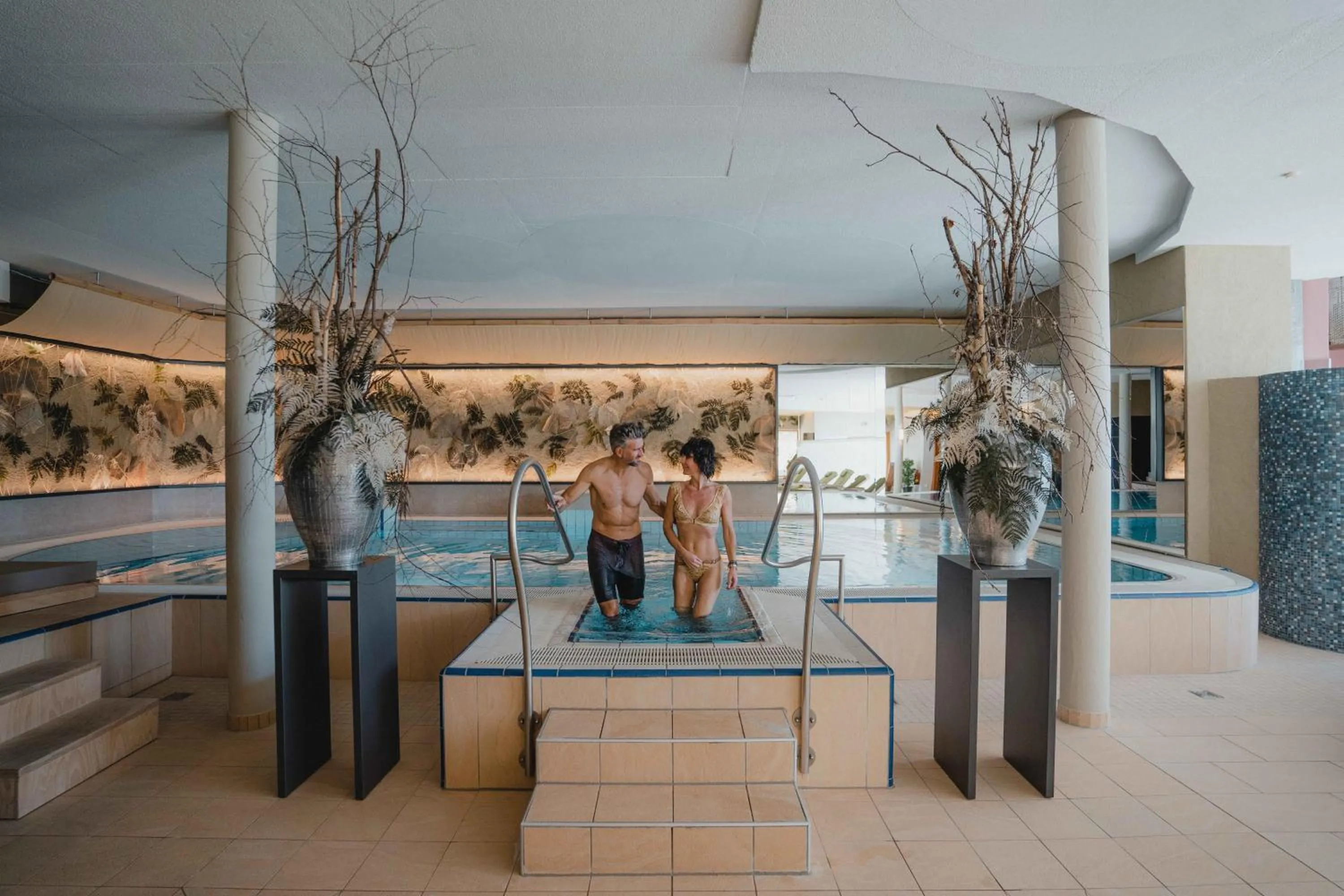 Spa and wellness centre/facilities in Garten-Hotel Ochensberger