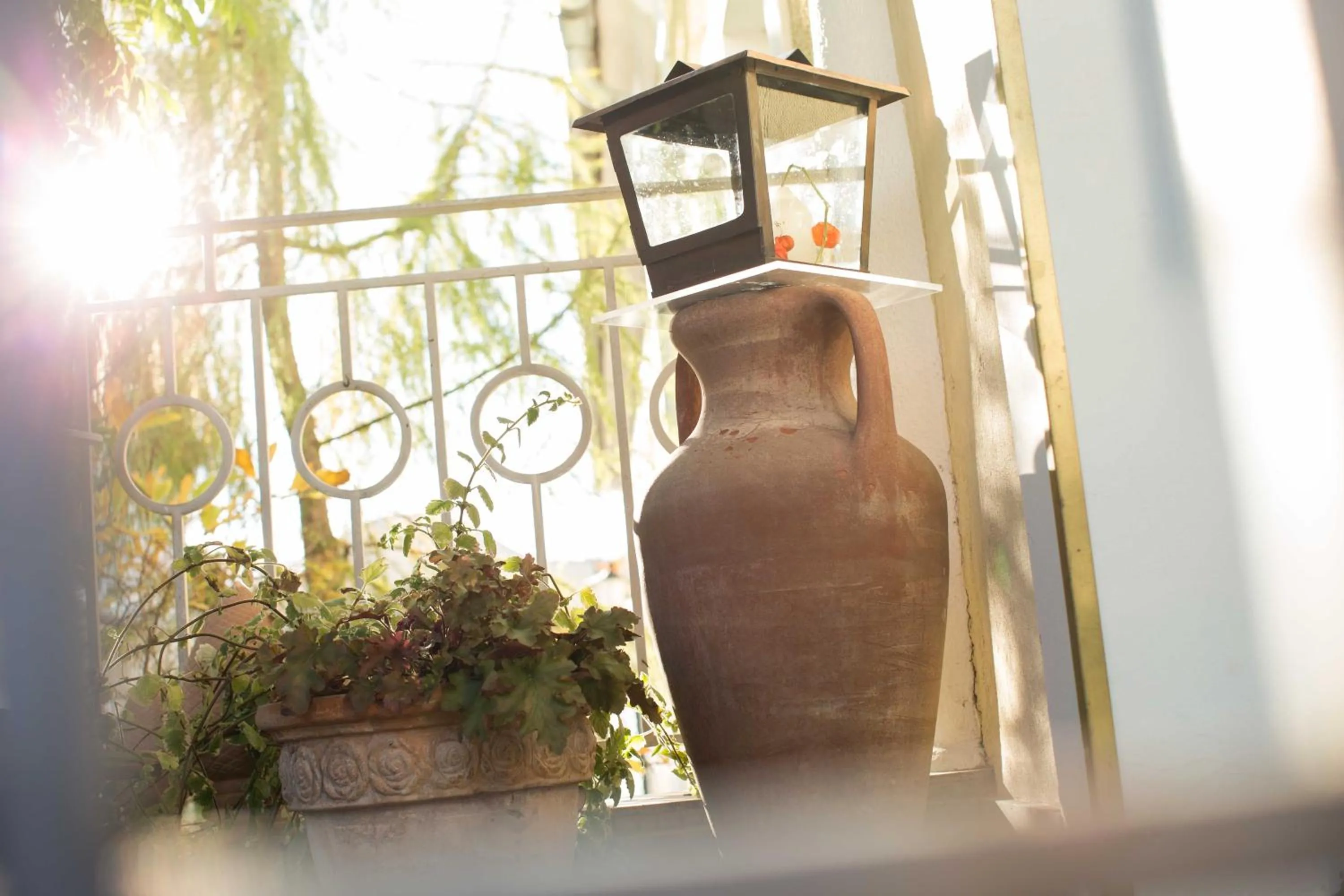 Patio in Garten-Hotel Ochensberger