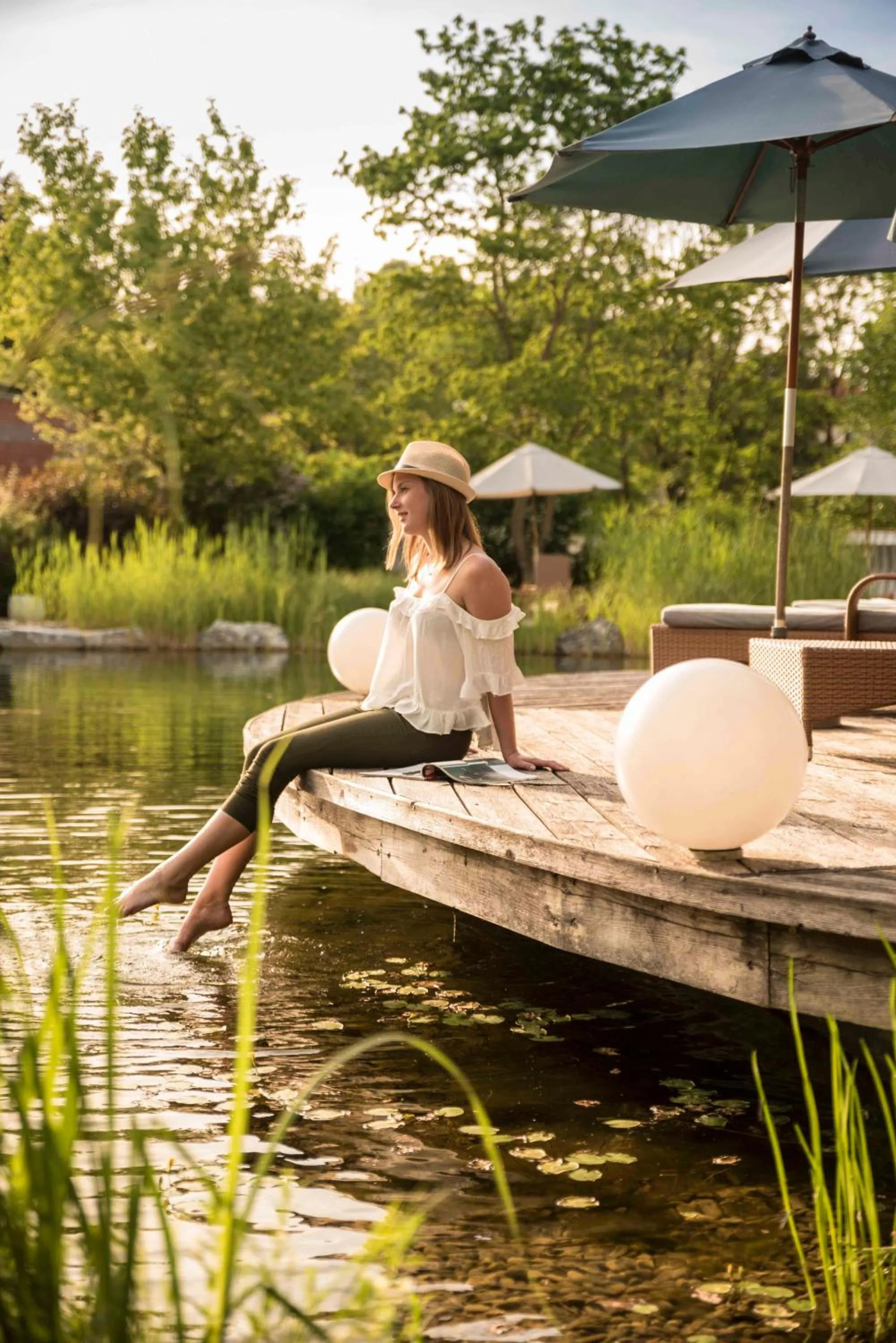 Summer in Garten-Hotel Ochensberger