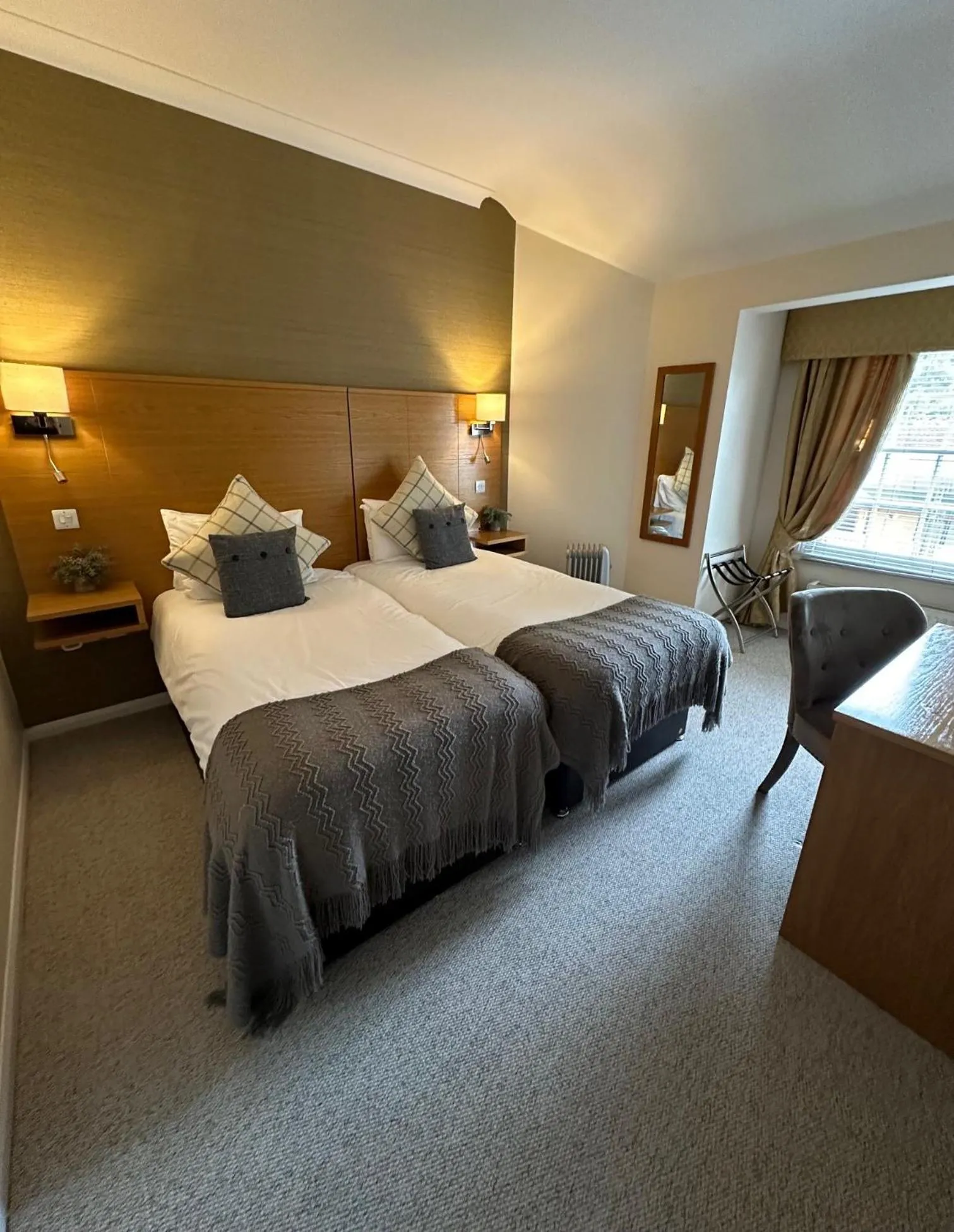 Bed in Slepe Hall Hotel