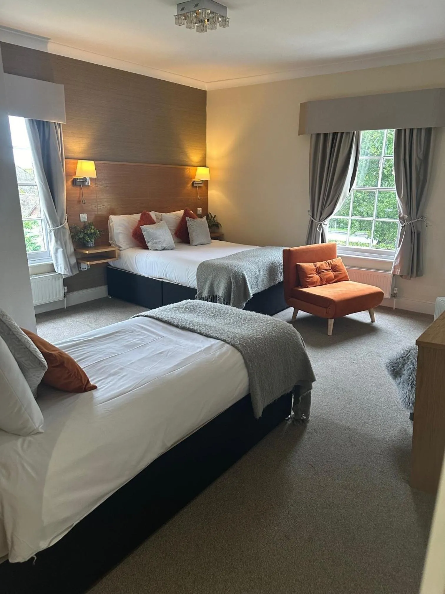 Bed in Slepe Hall Hotel