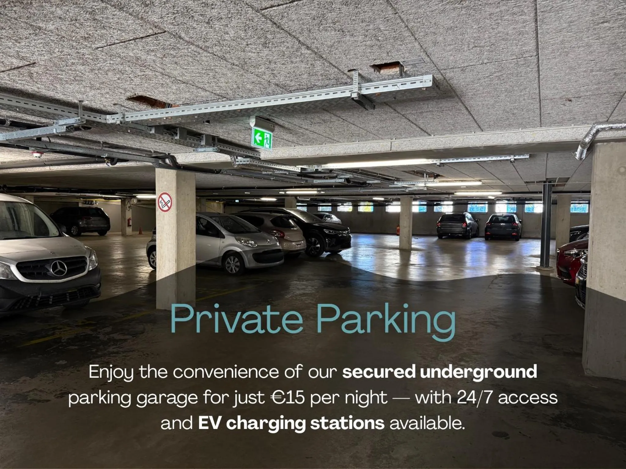 Parking in The Florian Amsterdam Schiphol Airport, WorldHotels Crafted