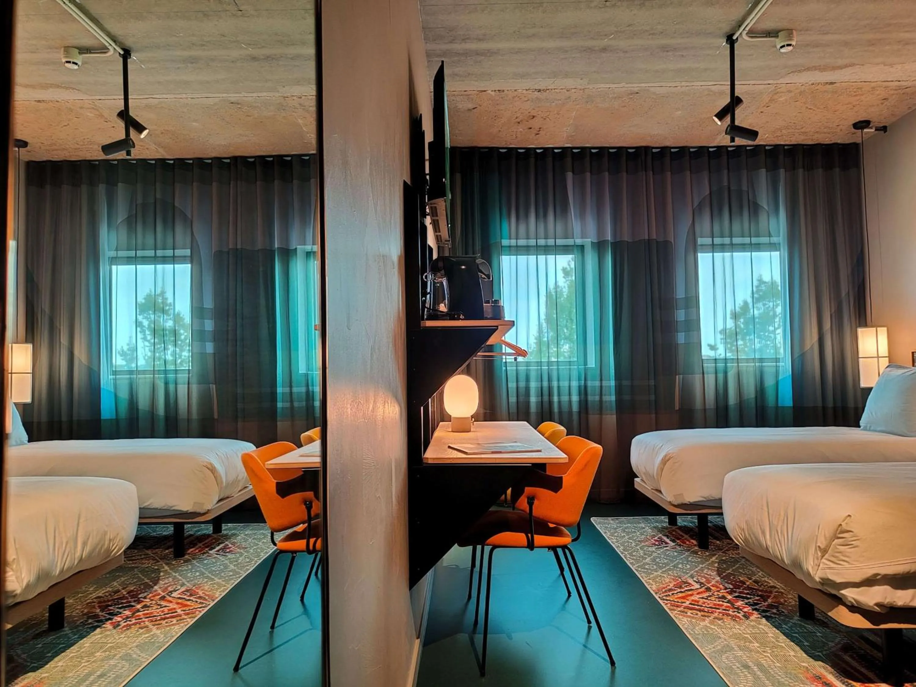 Bed in The Florian Amsterdam Schiphol Airport, WorldHotels Crafted