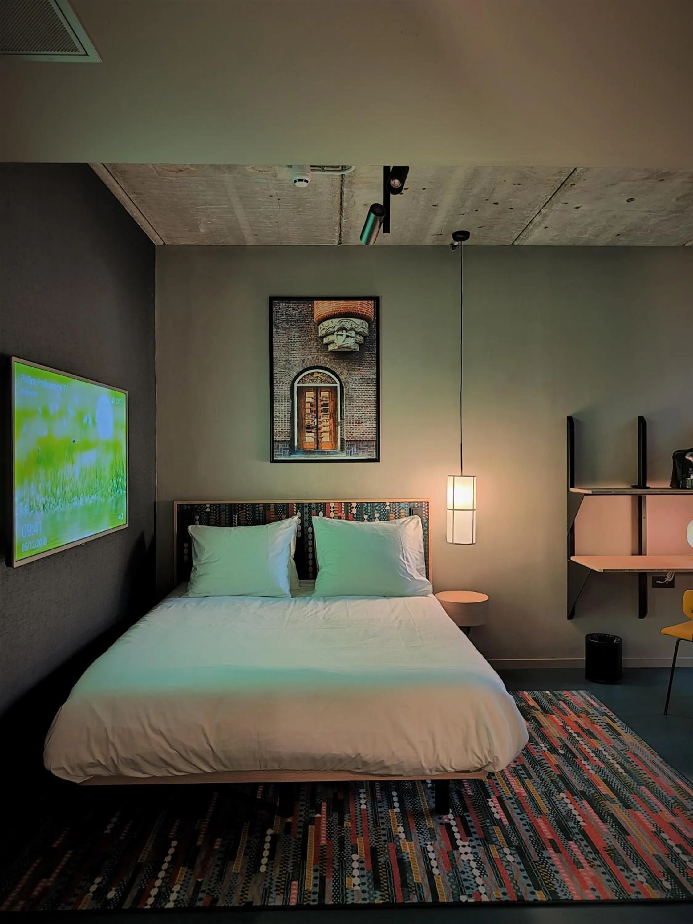 Bed in The Florian Amsterdam Schiphol Airport, WorldHotels Crafted