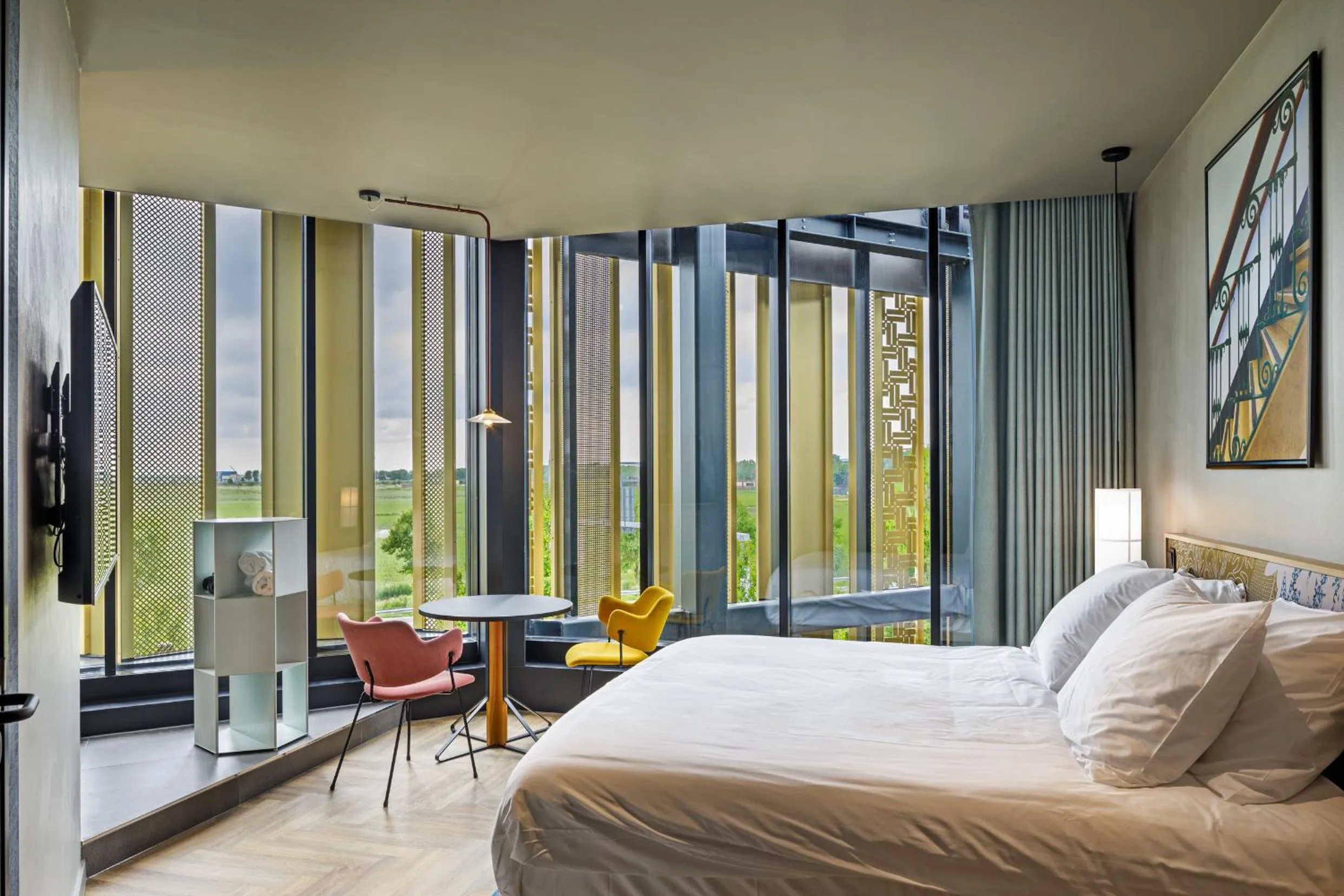 Bed in The Florian Amsterdam Schiphol Airport, WorldHotels Crafted