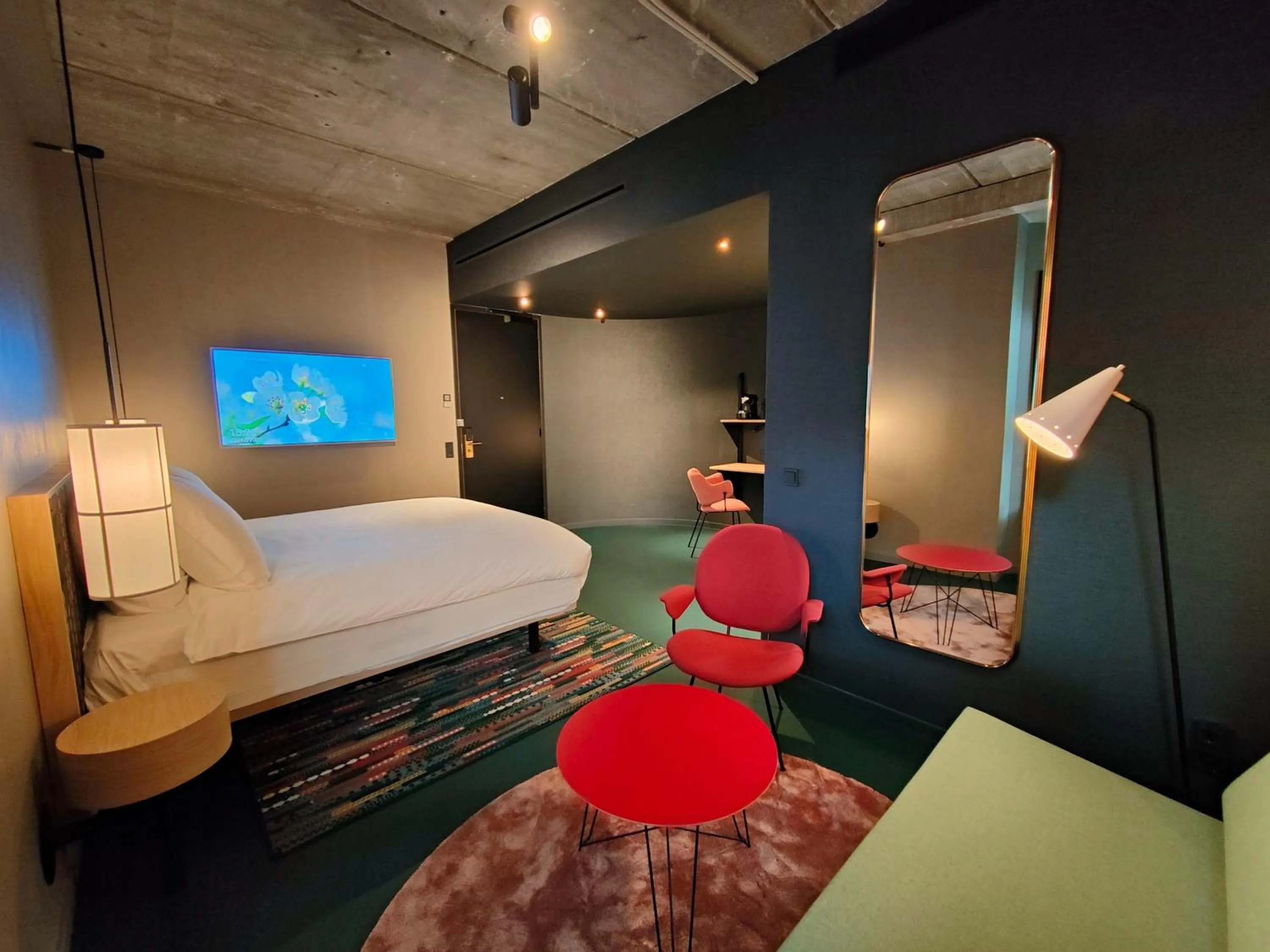 Bed in The Florian Amsterdam Schiphol Airport, WorldHotels Crafted