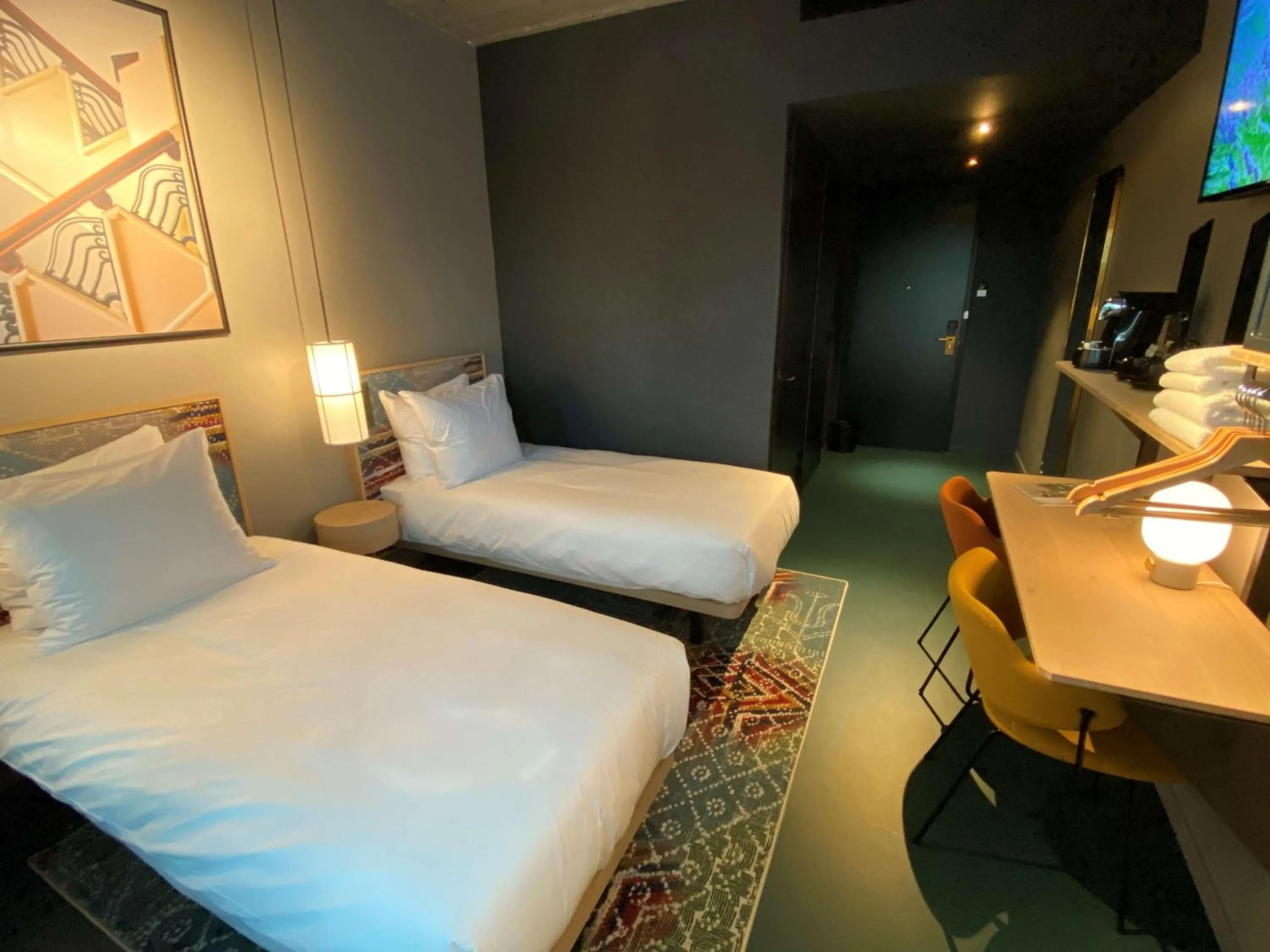 Bed in The Florian Amsterdam Schiphol Airport, WorldHotels Crafted