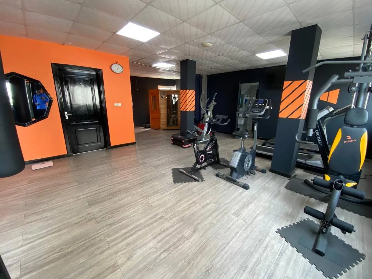Fitness centre/facilities in Bano Palace Hotel