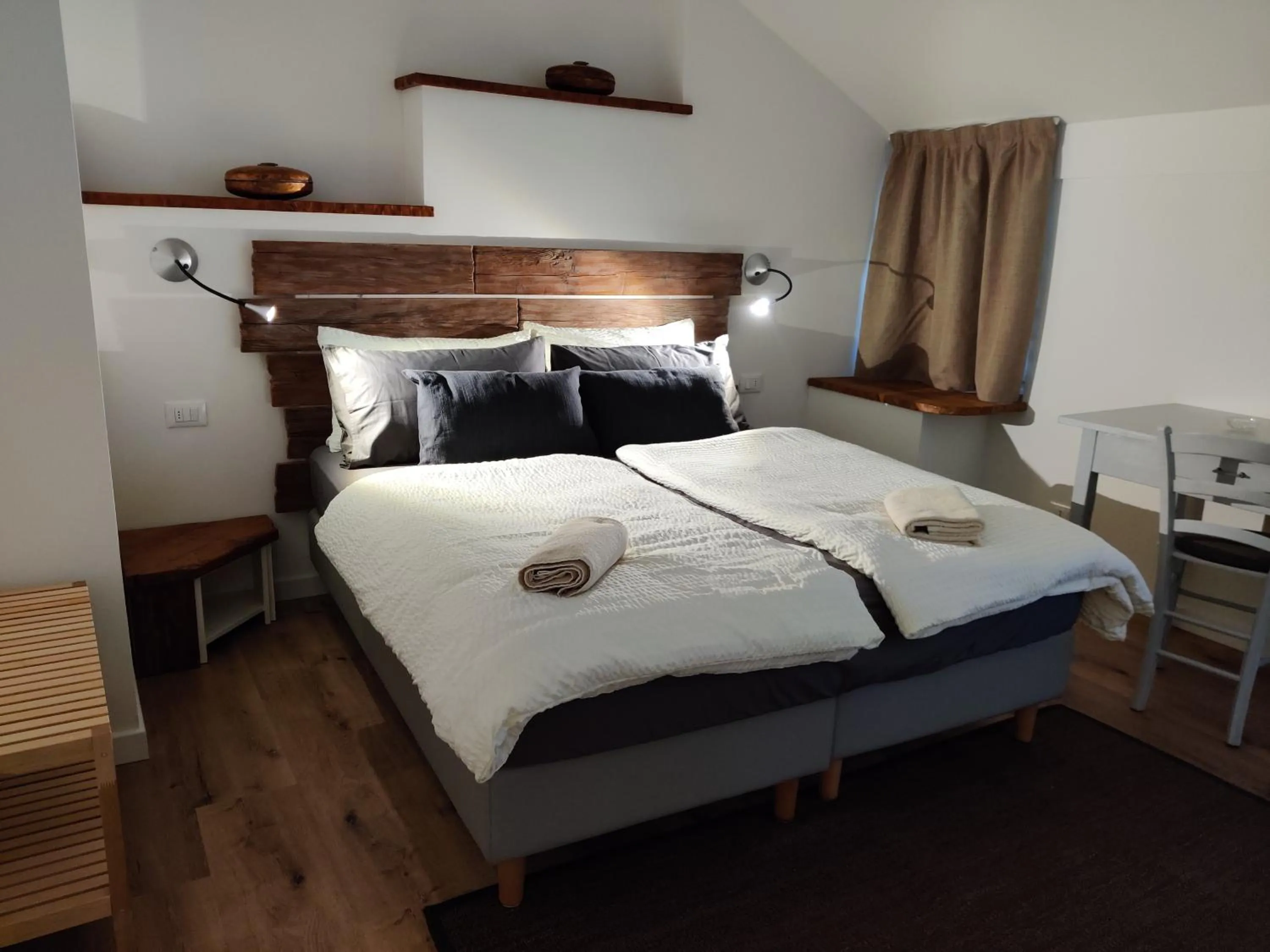 Bedroom, Bed in B&B La Fosina