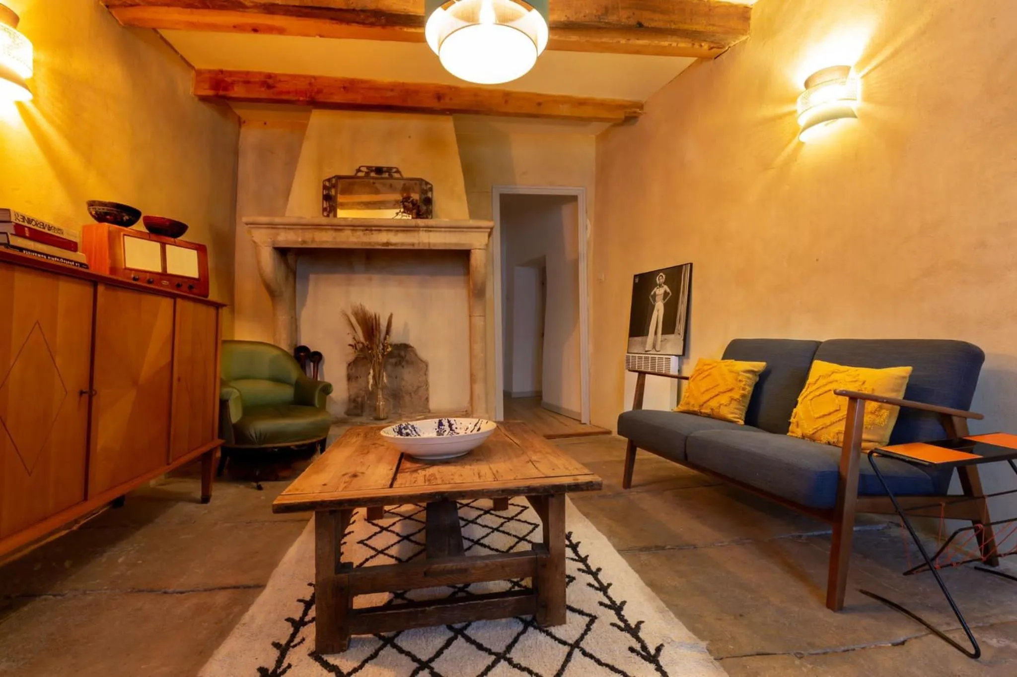 Living room in Le Pied de la Lettre