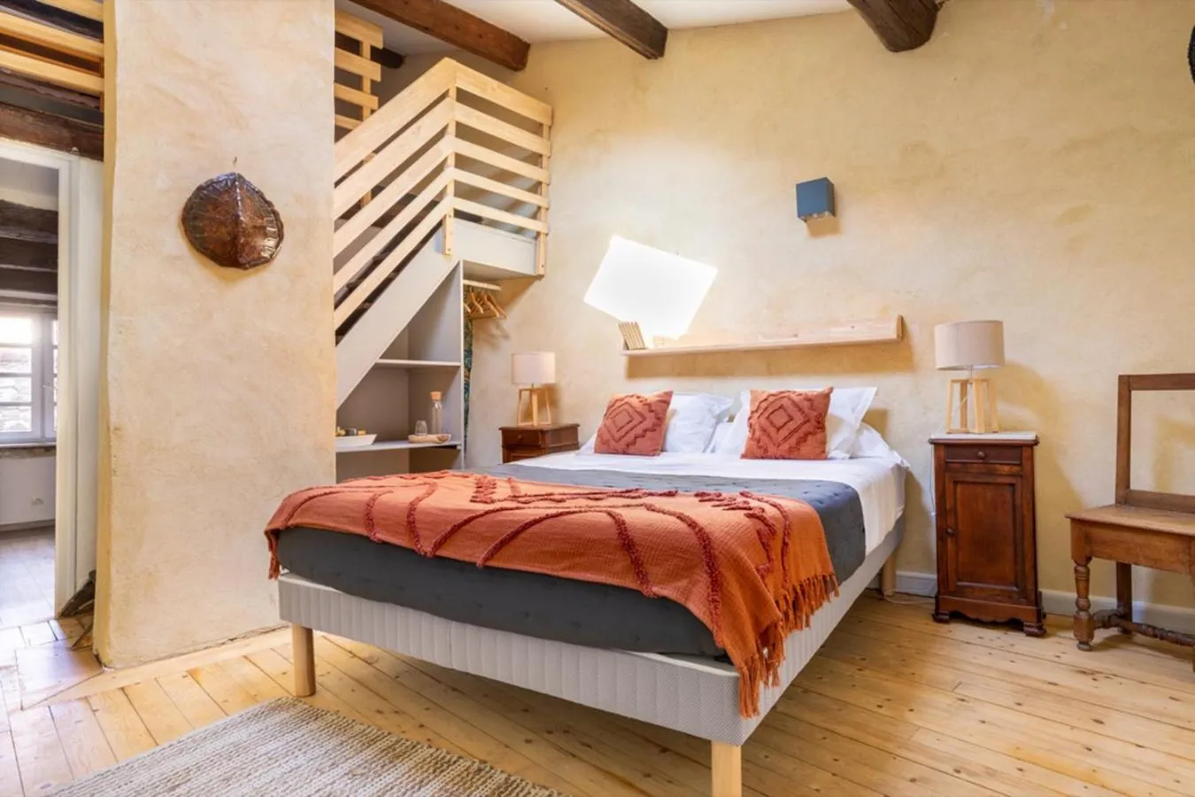 Bed in Le Pied de la Lettre