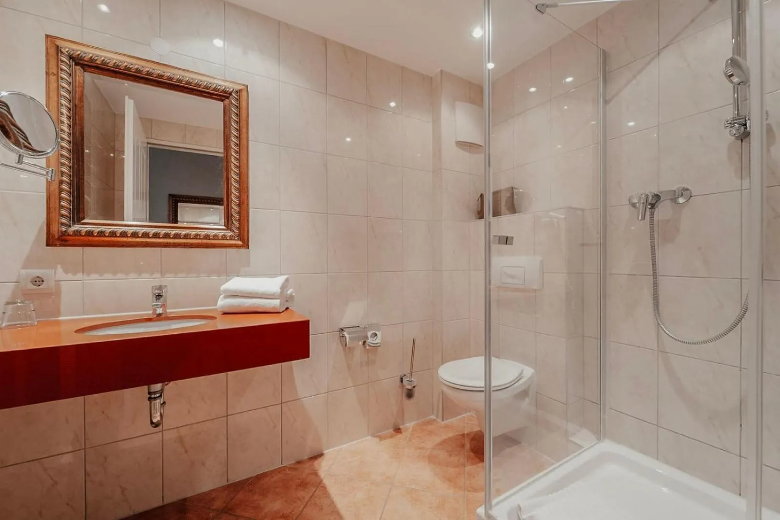 Toilet in Hotel Villa Toskana