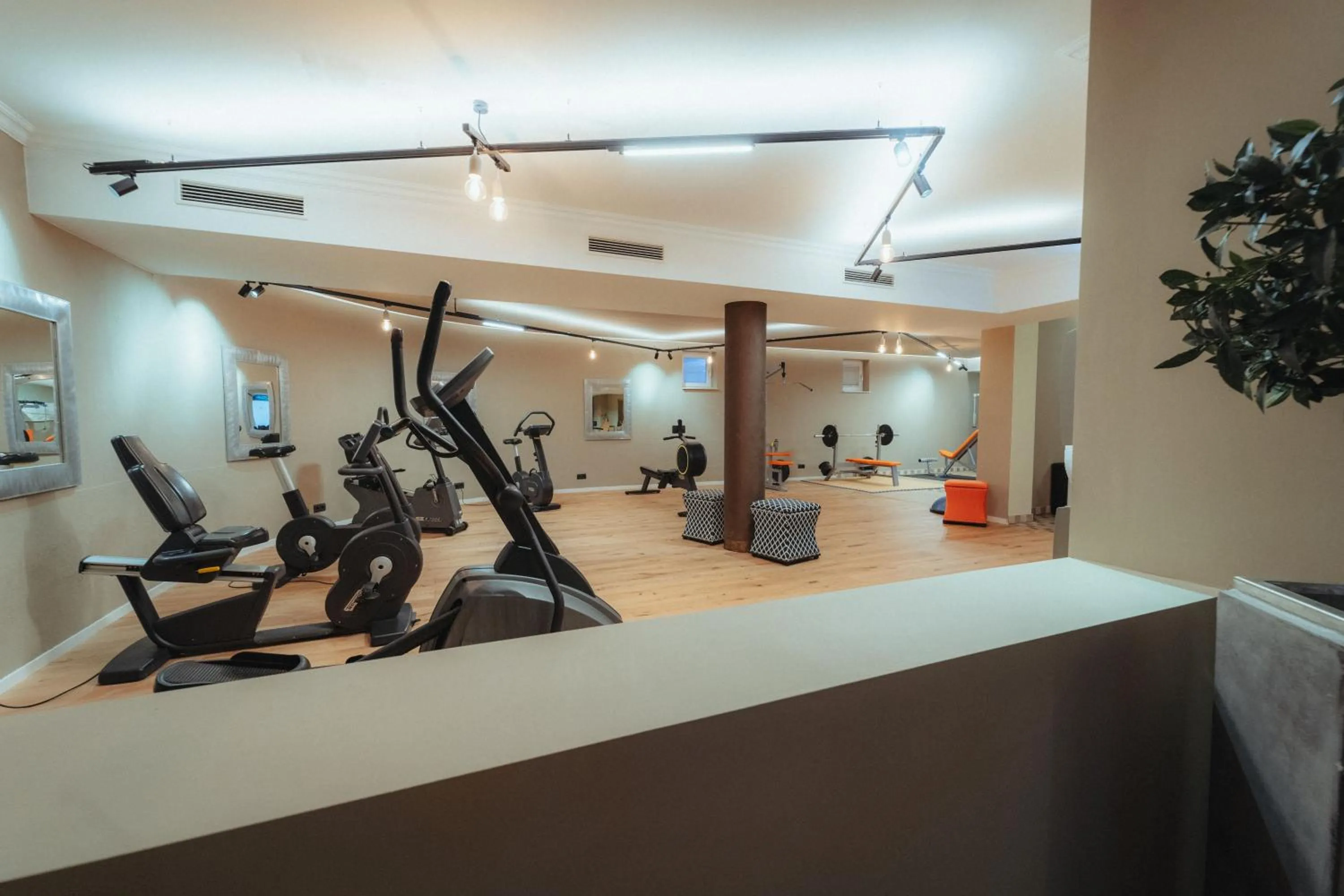 Fitness centre/facilities in Hotel Villa Toskana