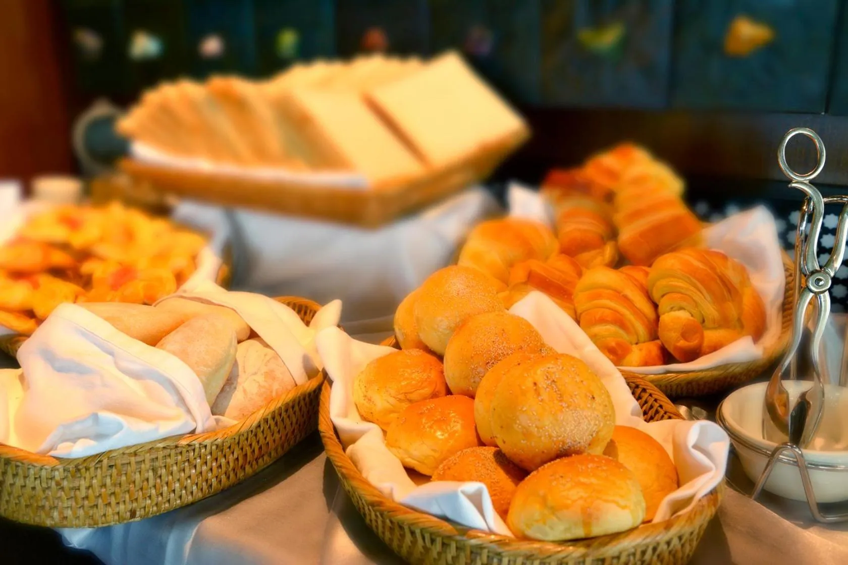 Buffet breakfast in Emerald Palace Hotel