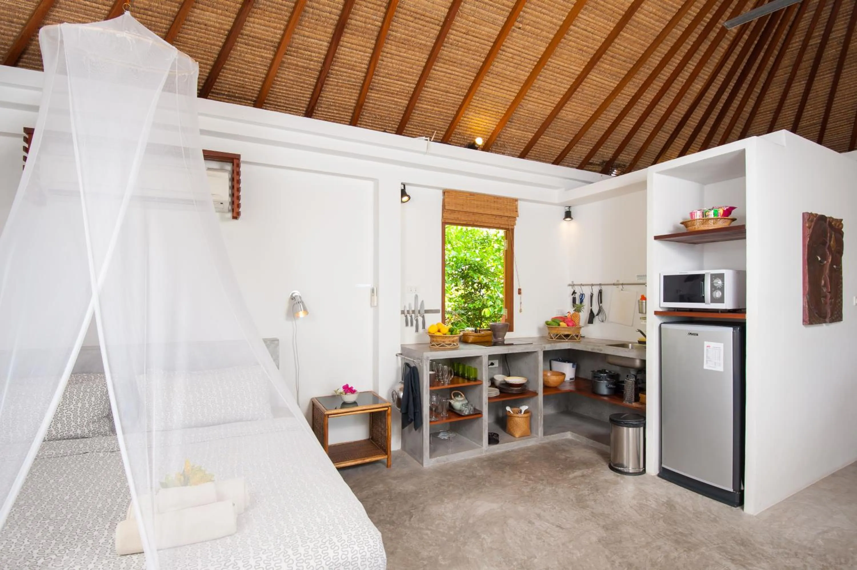 Bed in Cape Shark Villas