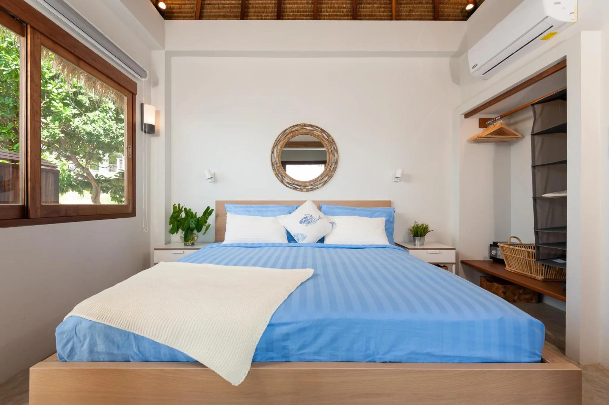Bed in Cape Shark Villas