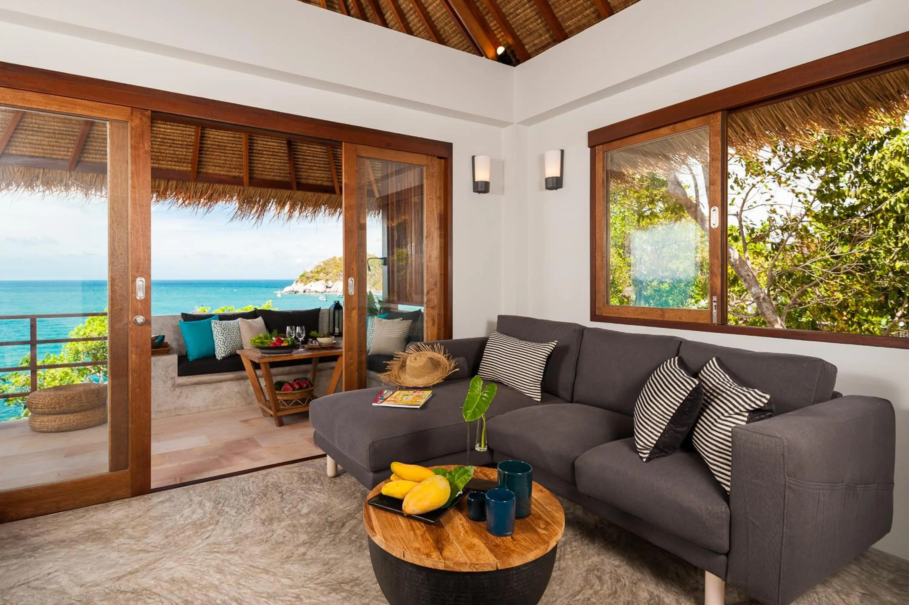 Living room in Cape Shark Villas