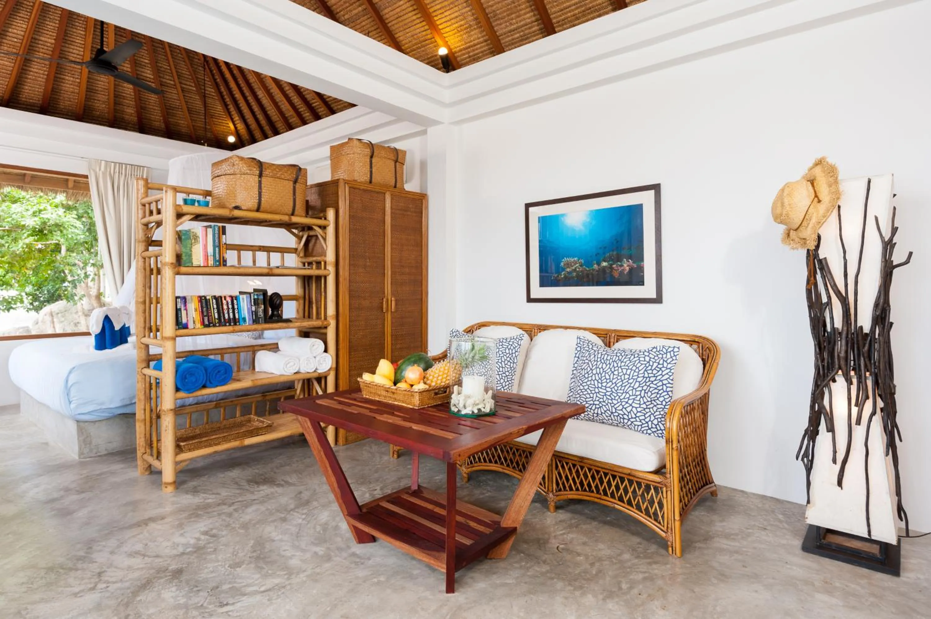 Living room in Cape Shark Villas