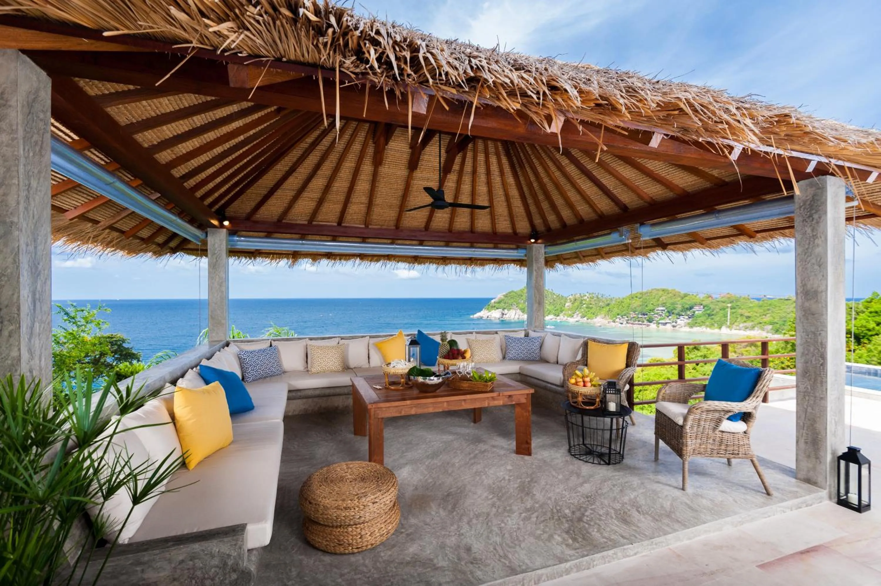 Seating area in Cape Shark Villas