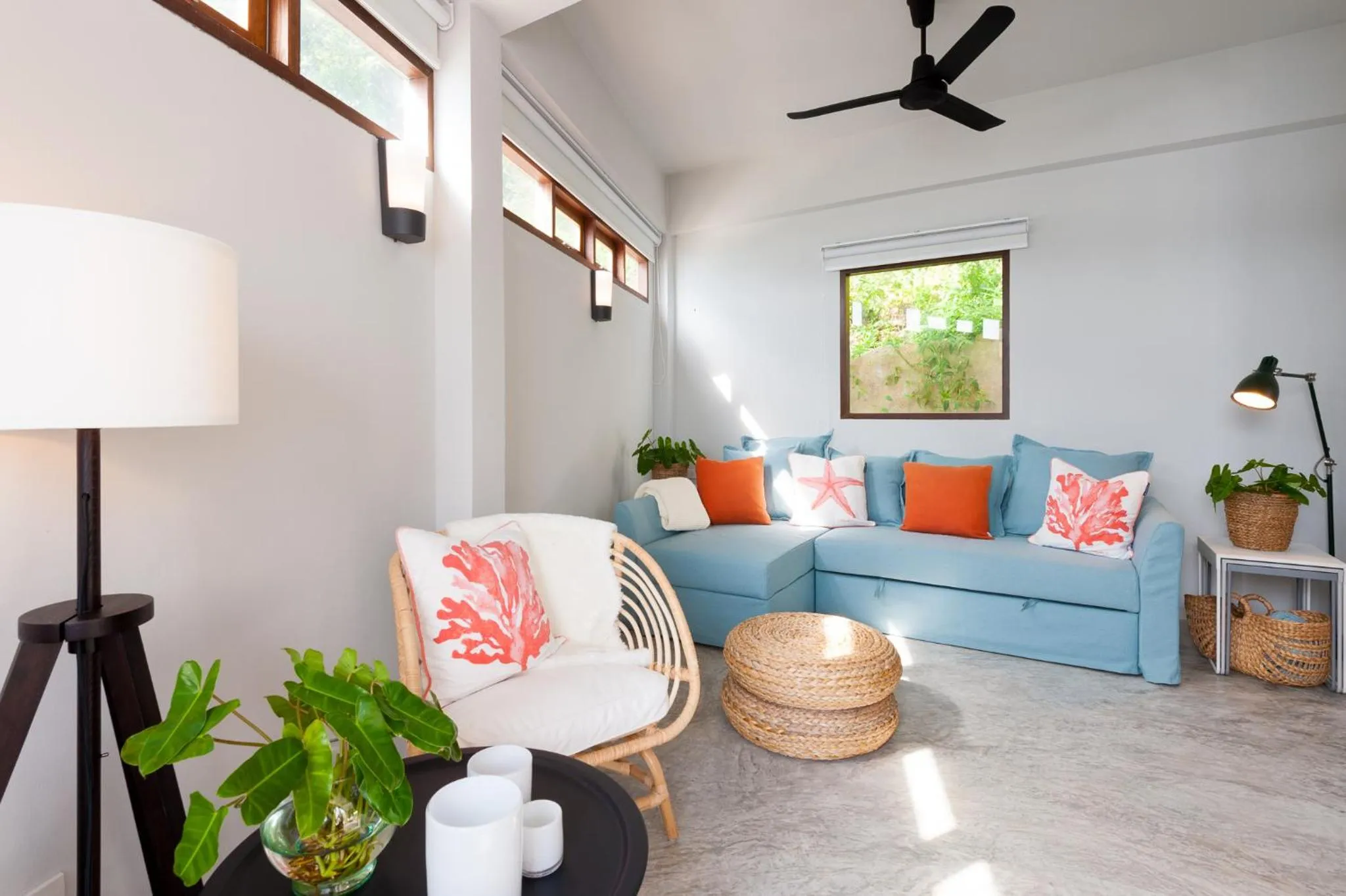 Living room in Cape Shark Villas