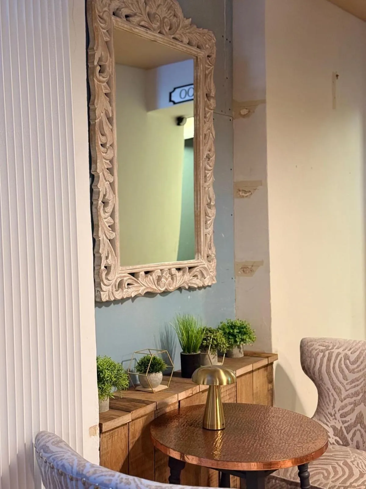 Seating area in The Vale Hotel