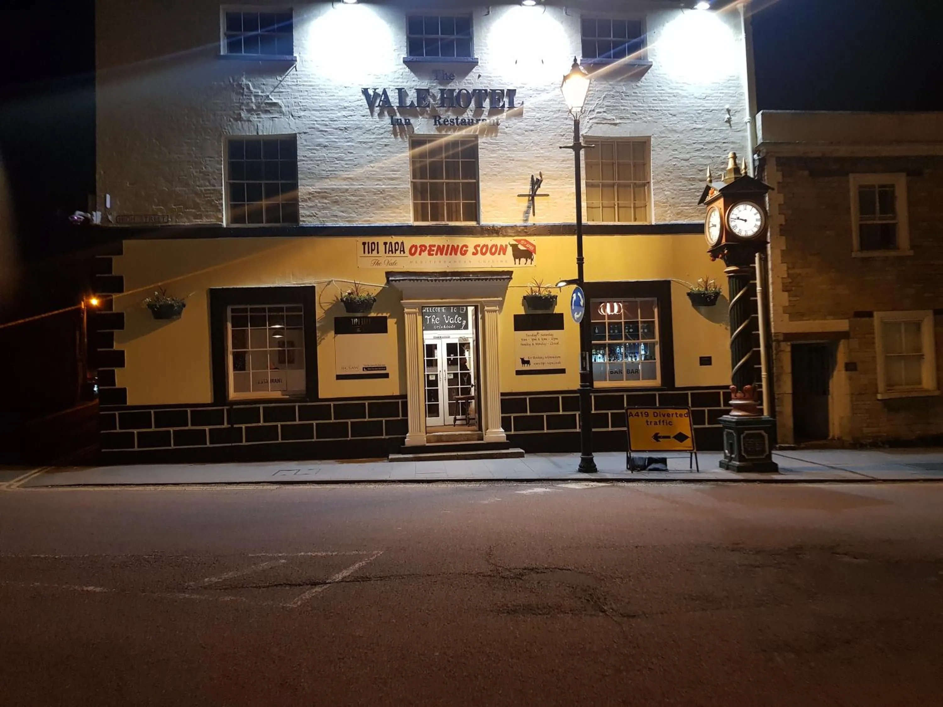 Property building in The Vale Hotel