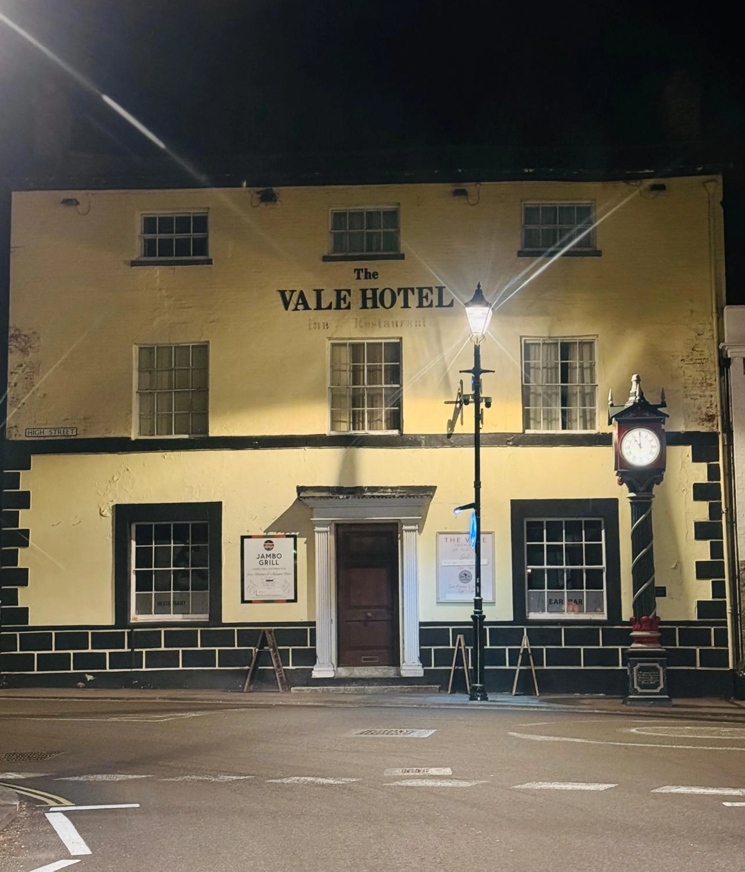 Property building in The Vale Hotel