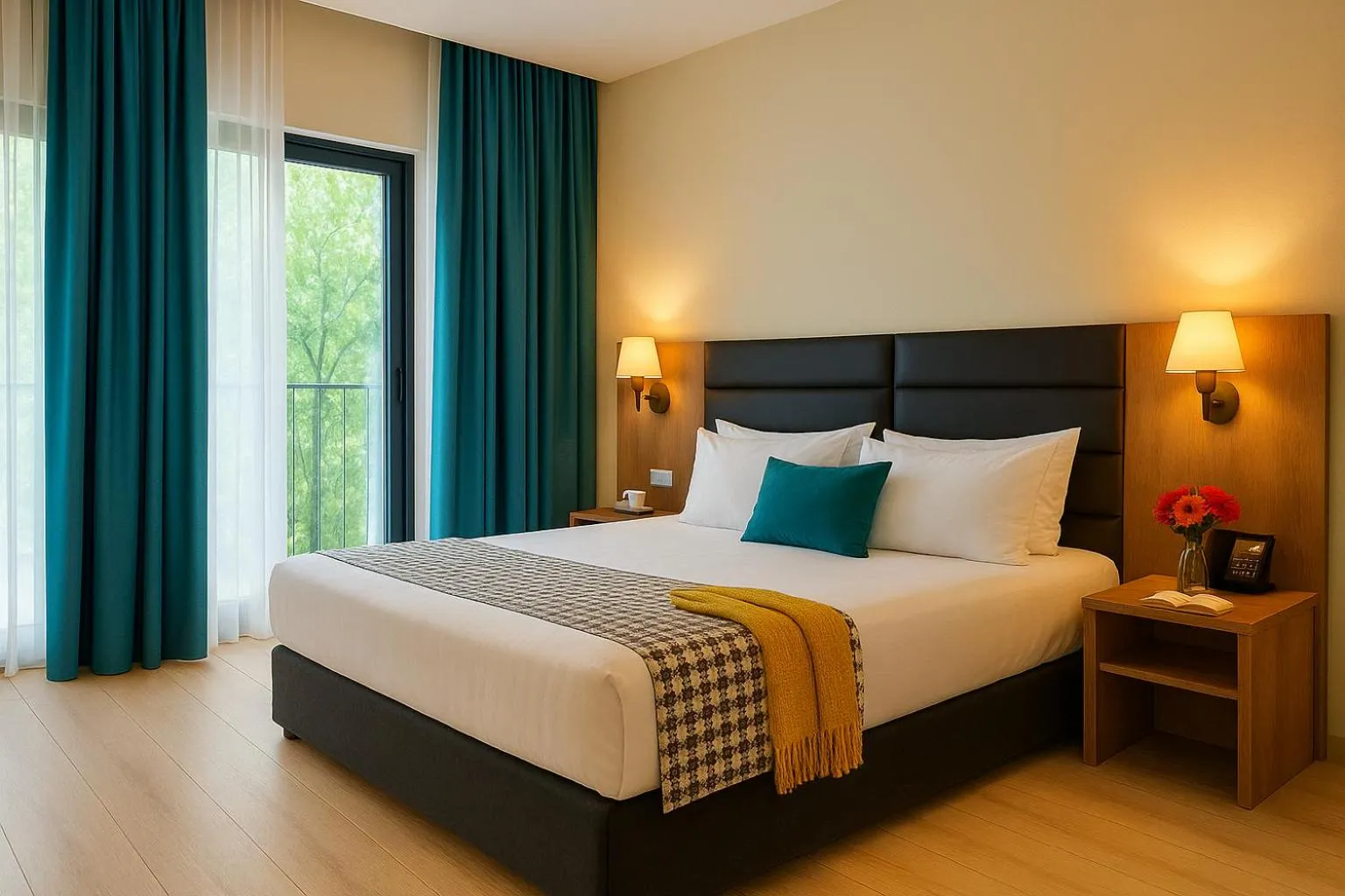 Bed in Eleven Inn Tbilisi